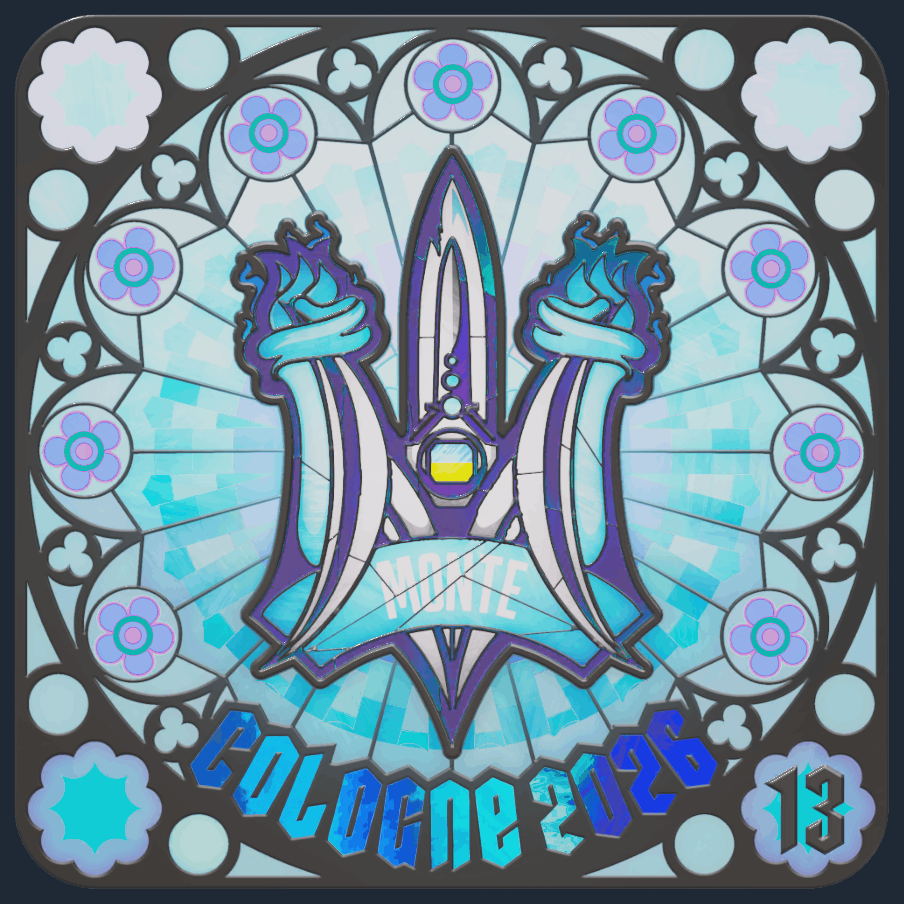 Sticker | Monte (Holo, Ranked) | Cologne 2026 Image