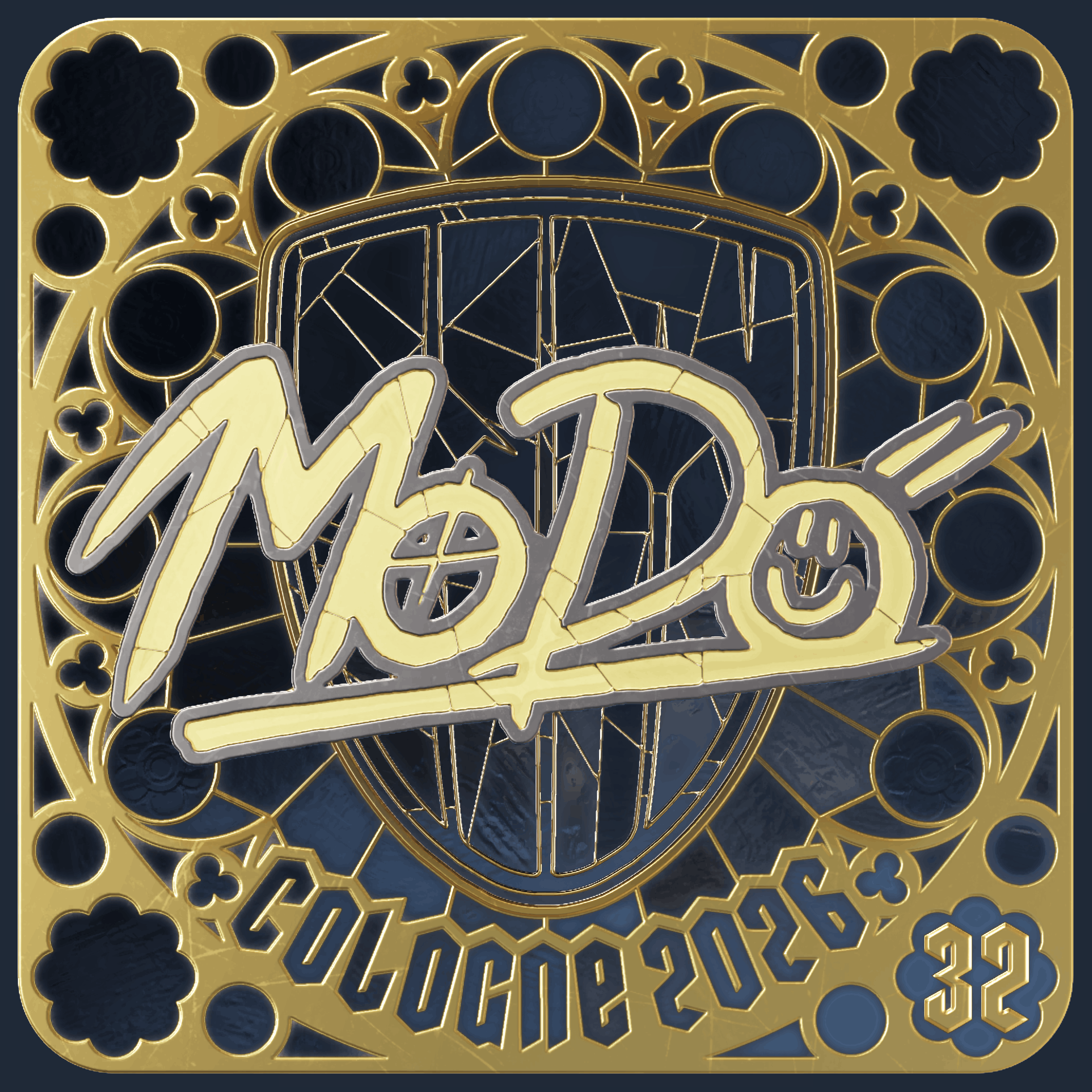 Sticker | MoDo (Gold, Ranked) | Cologne 2026 Image