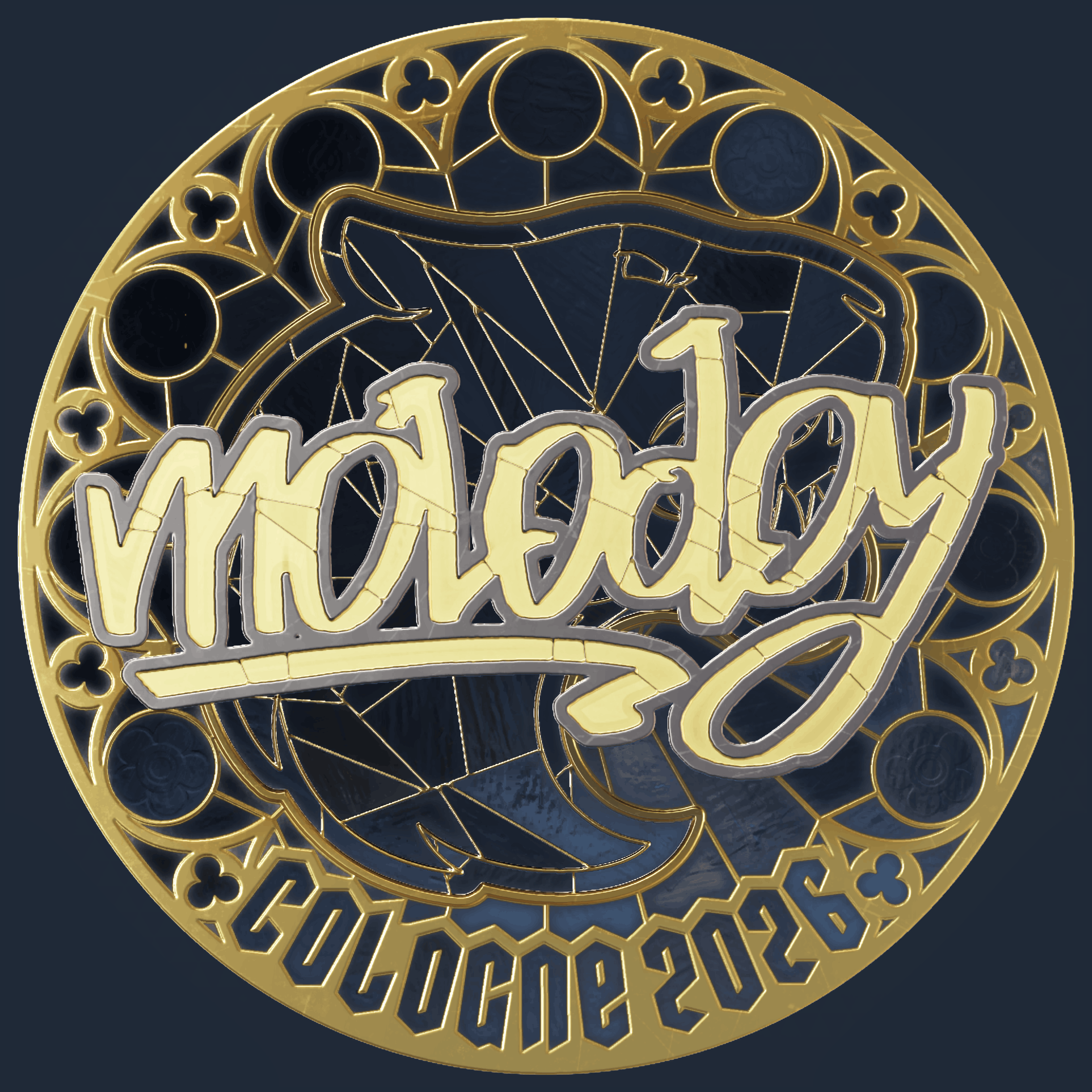 Sticker | molodoy (Gold) | Cologne 2026 Image