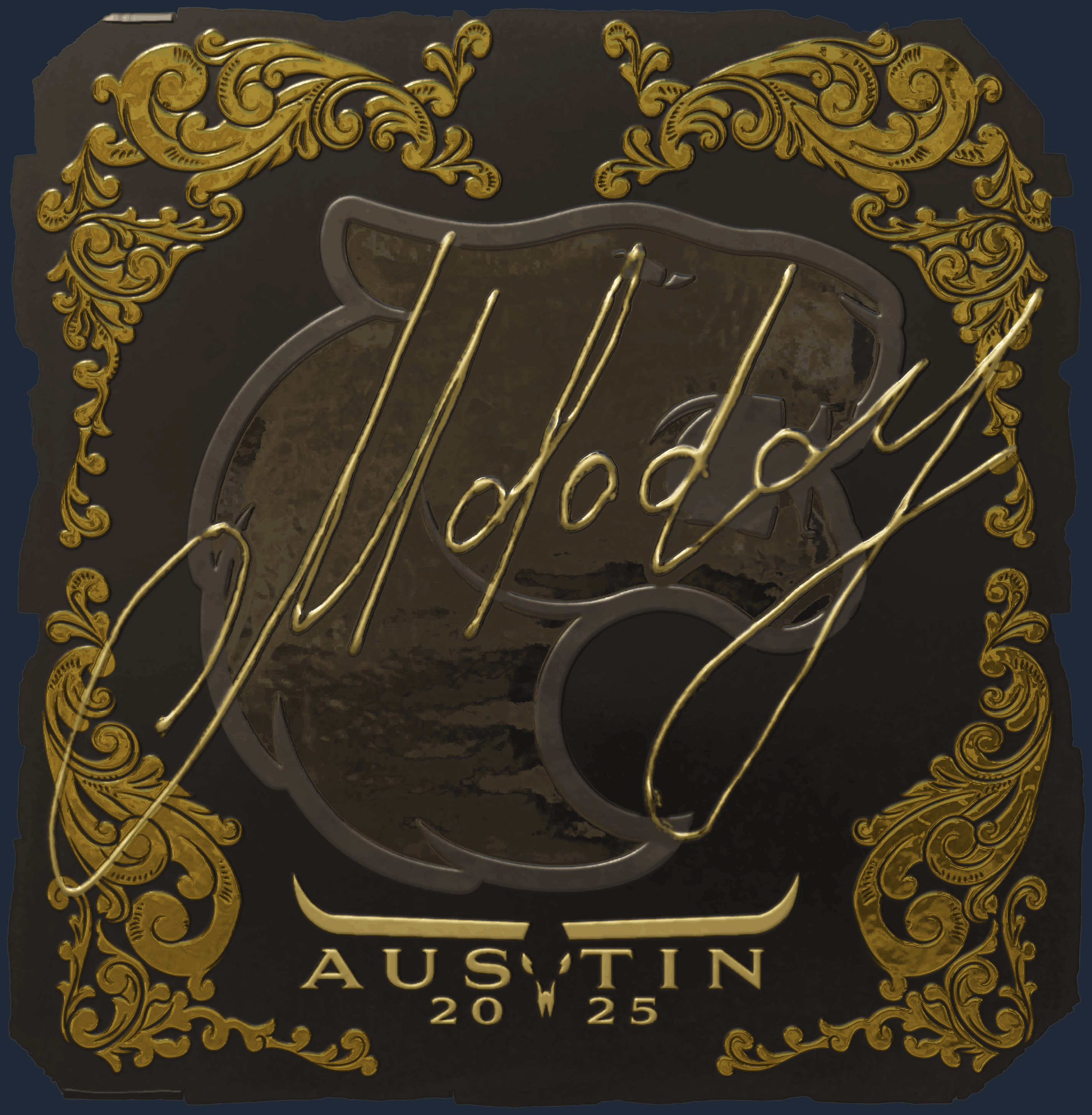 Sticker | molodoy (Gold) | Austin 2025 Image