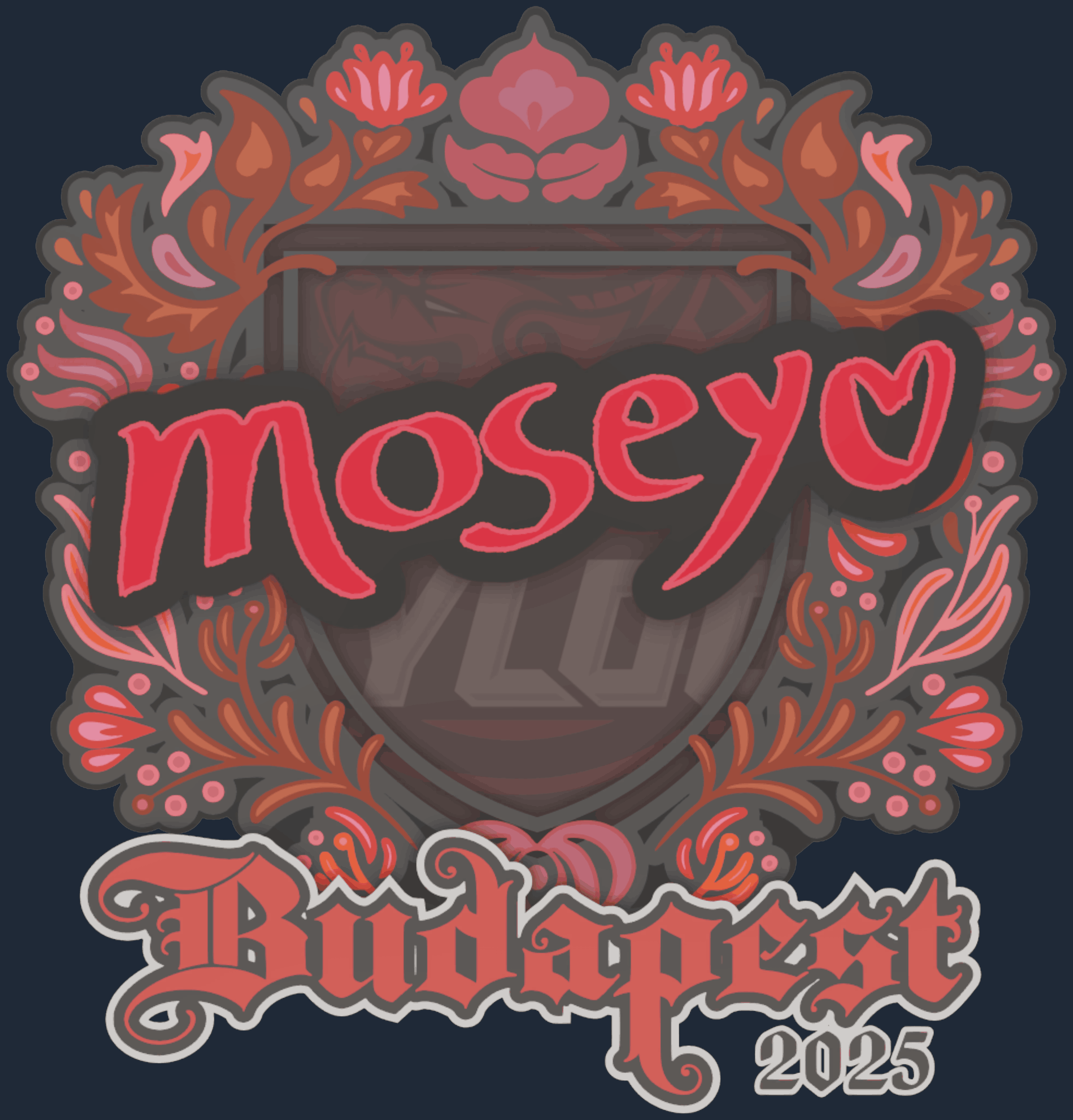 Sticker | Moseyuh | Budapest 2025 Image