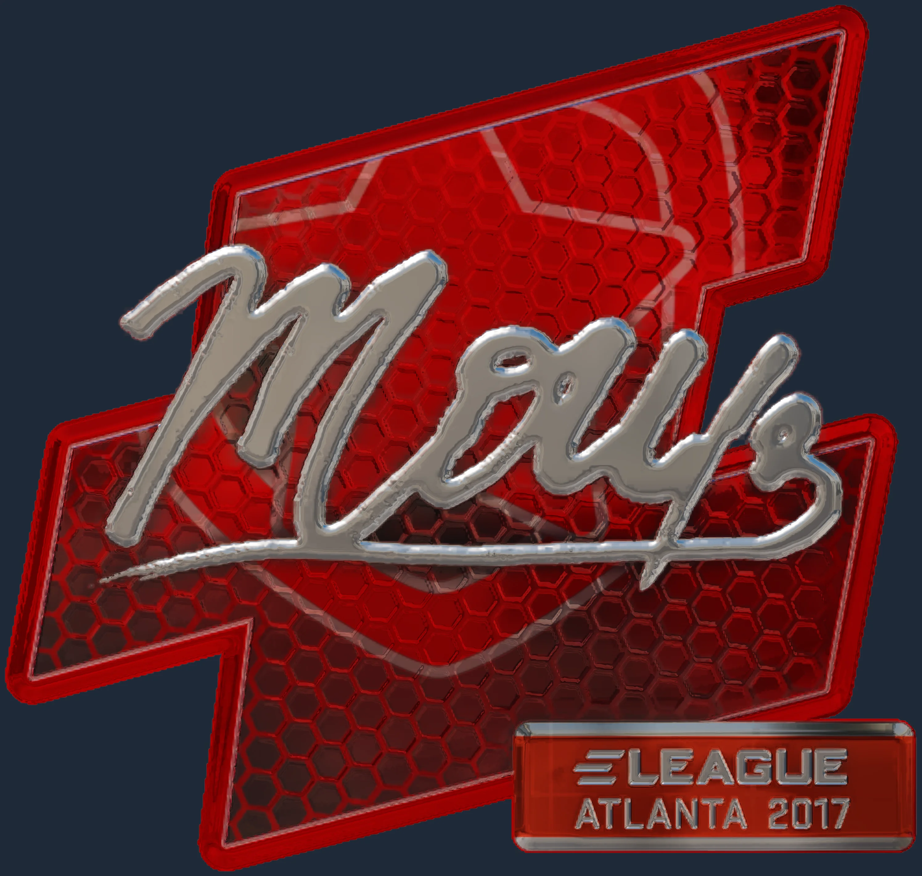 Sticker | mou (Foil) | Atlanta 2017 Image
