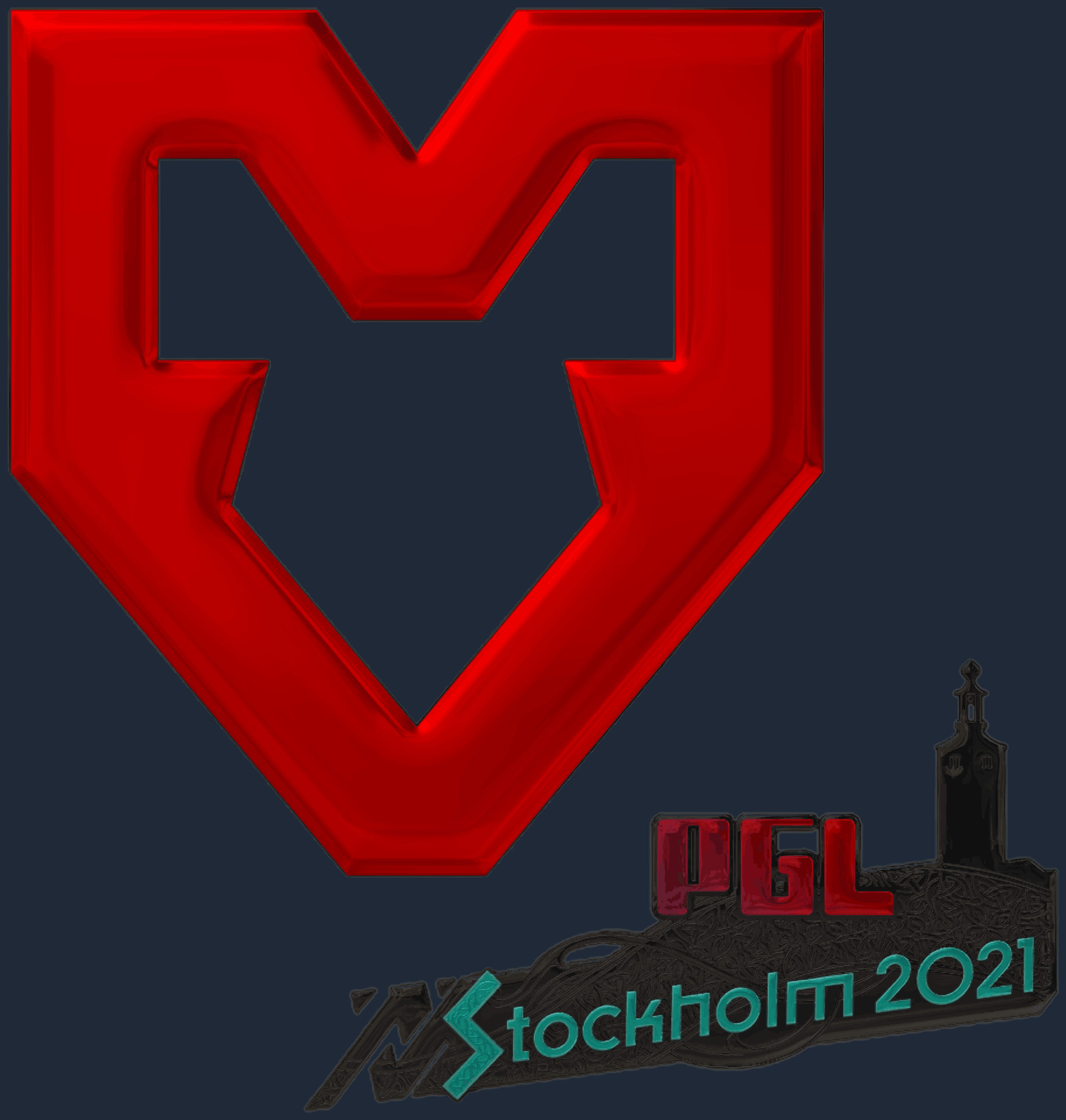 Sticker | MOUZ (Foil) | Stockholm 2021 Image