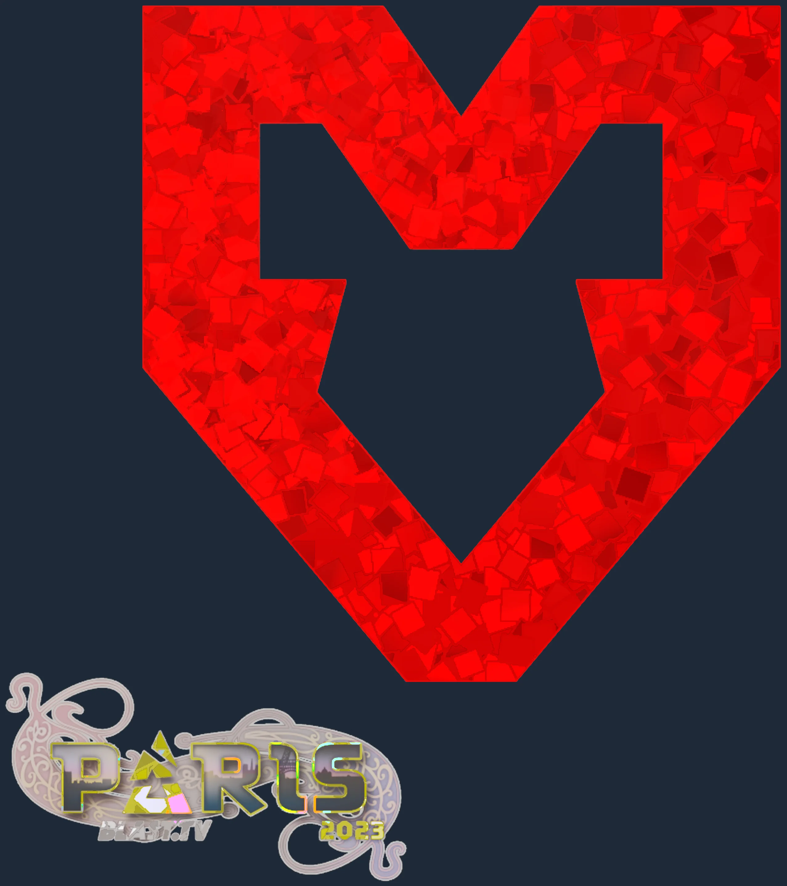 Sticker | MOUZ (Glitter) | Paris 2023 Image