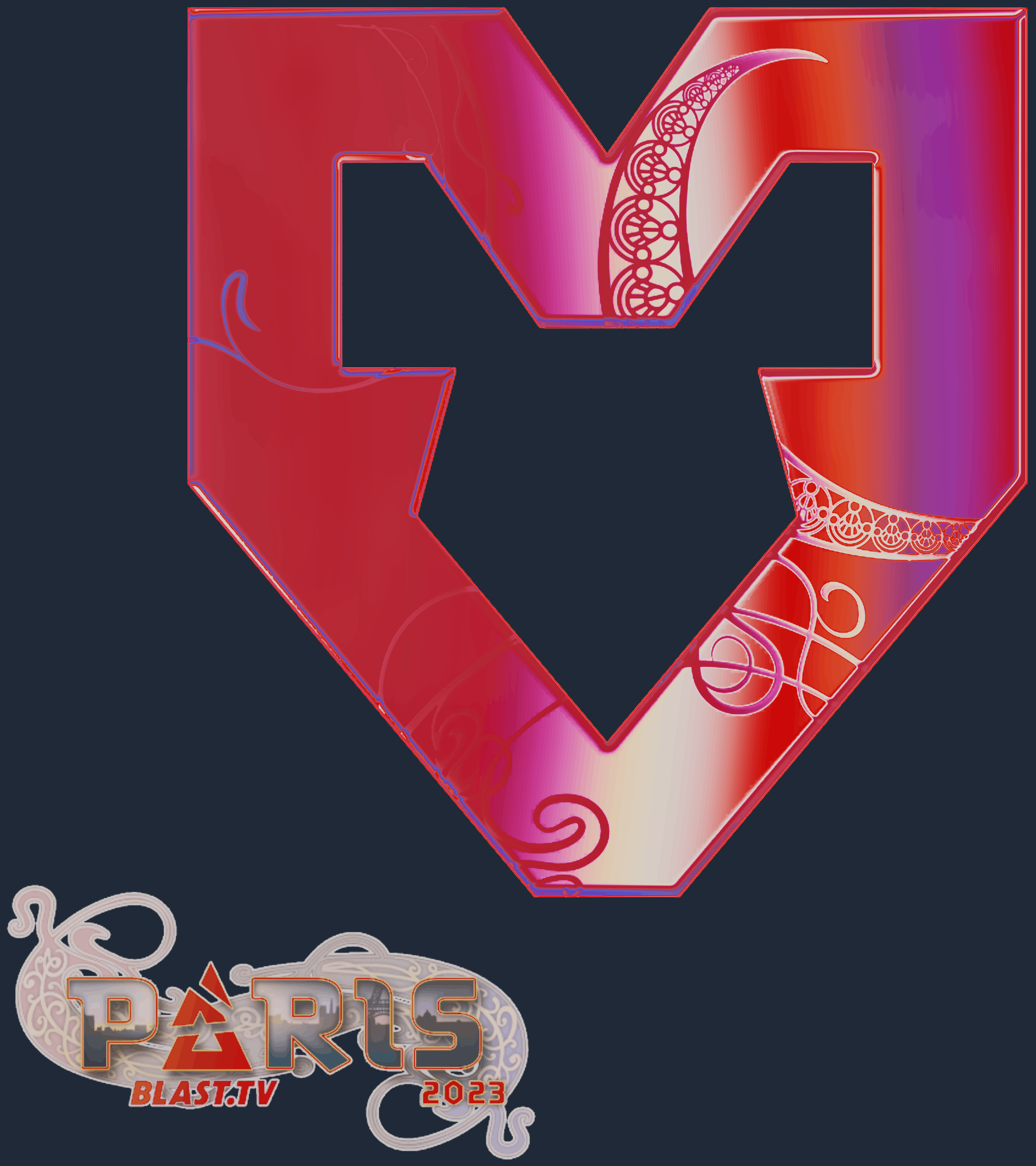 Sticker | MOUZ (Holo) | Paris 2023 Image