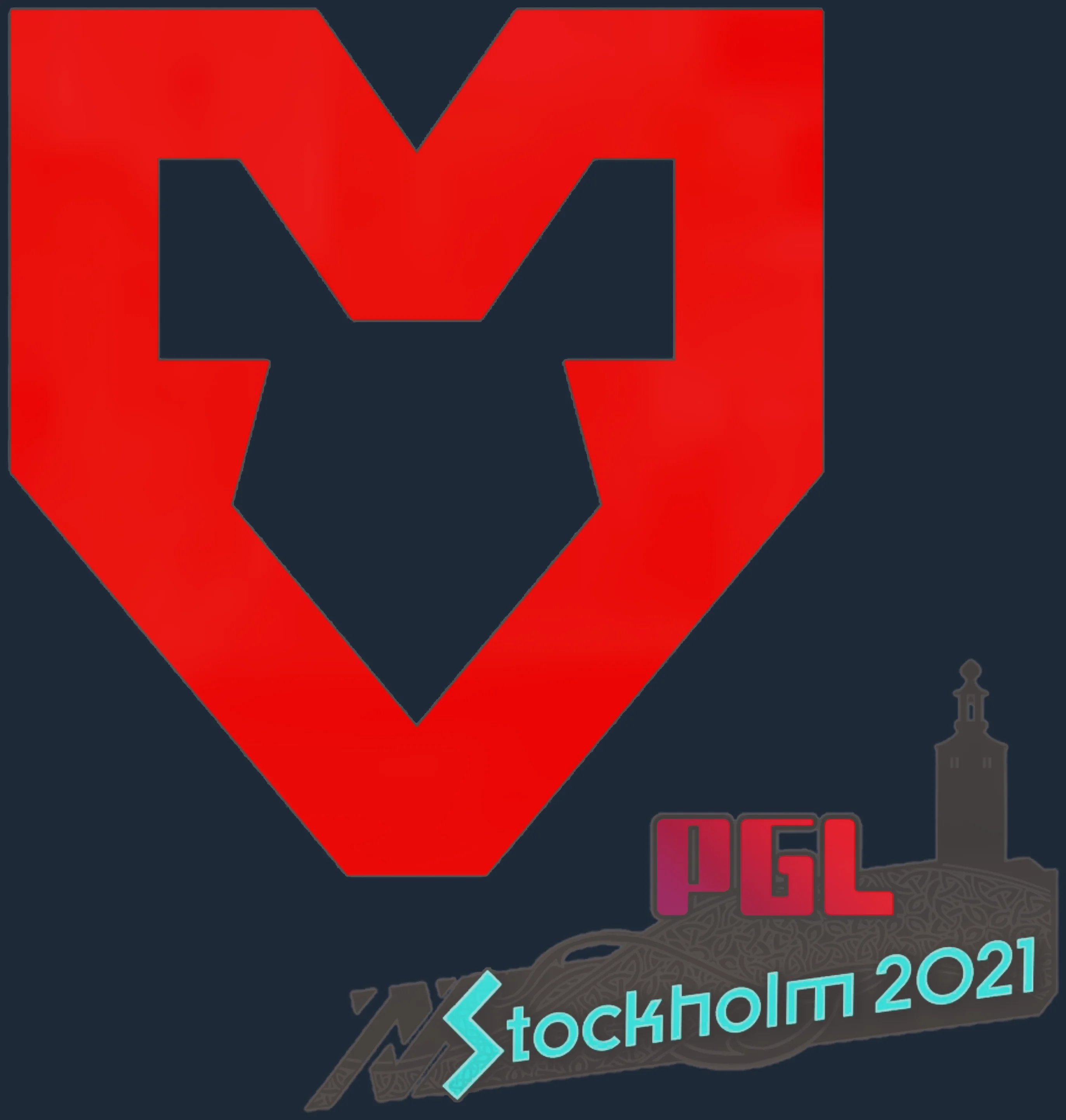 Sticker | MOUZ | Stockholm 2021 Image