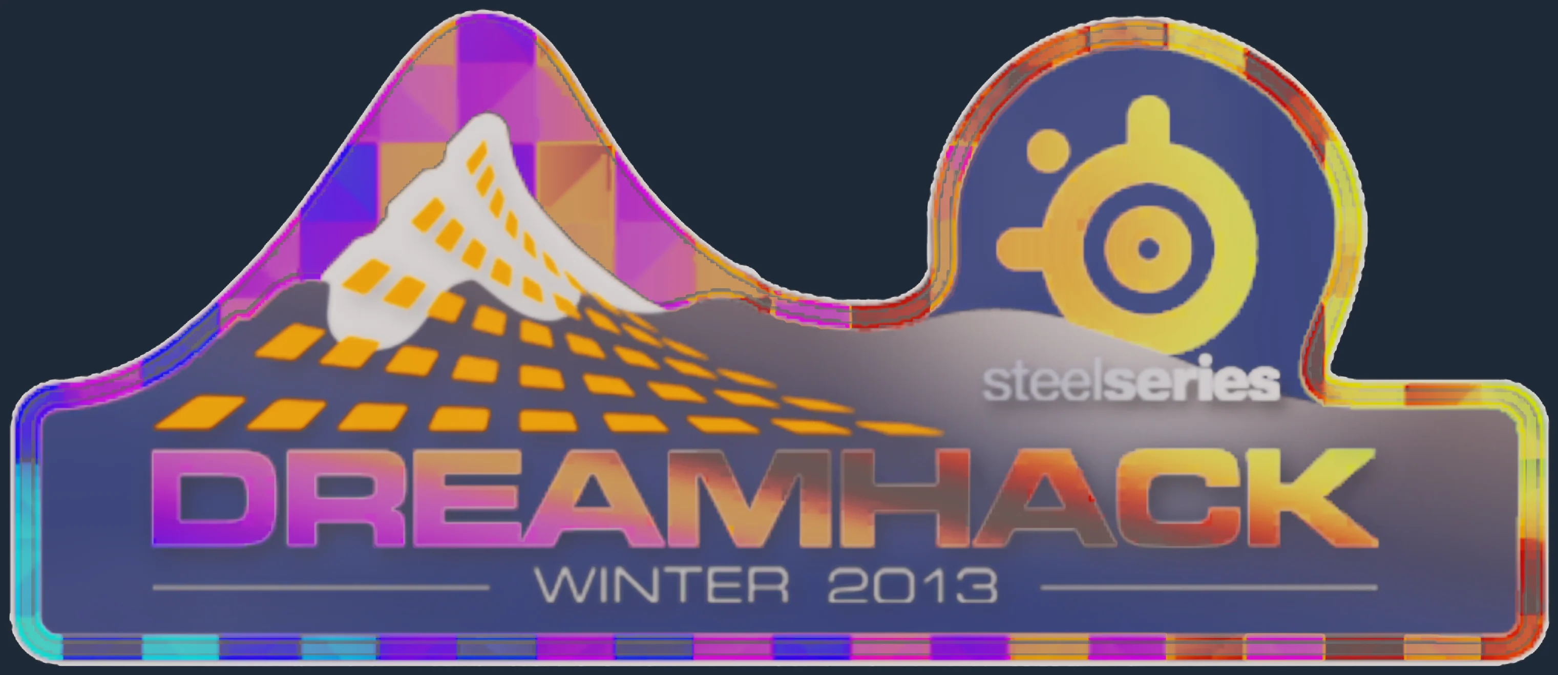 Sticker | Mountain (Foil) Image