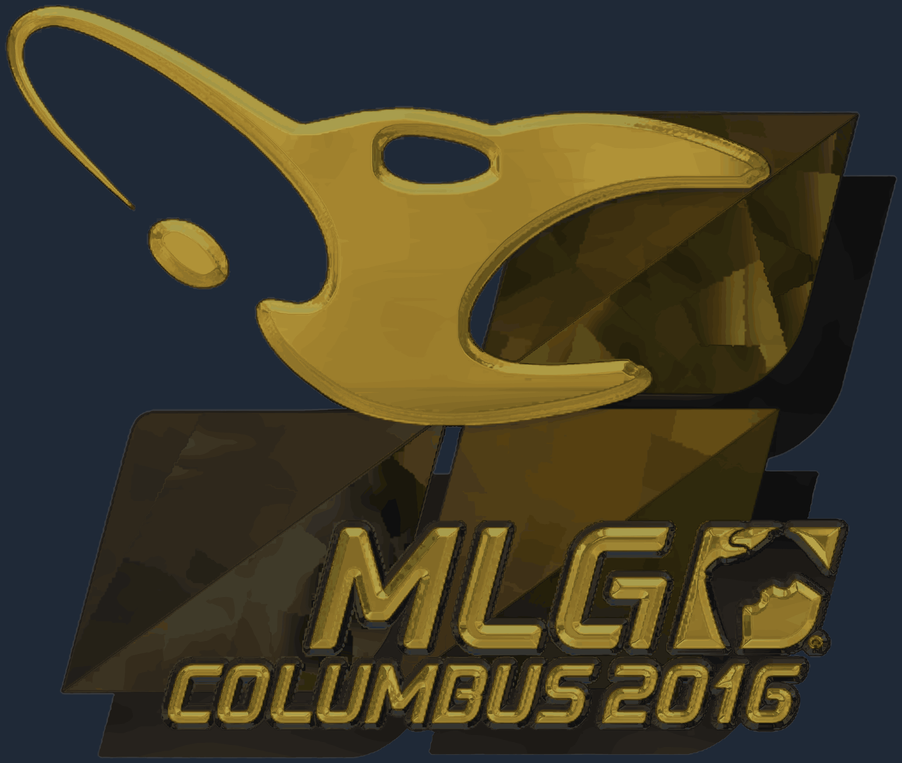 Sticker | mousesports (Gold) | MLG Columbus 2016 Image