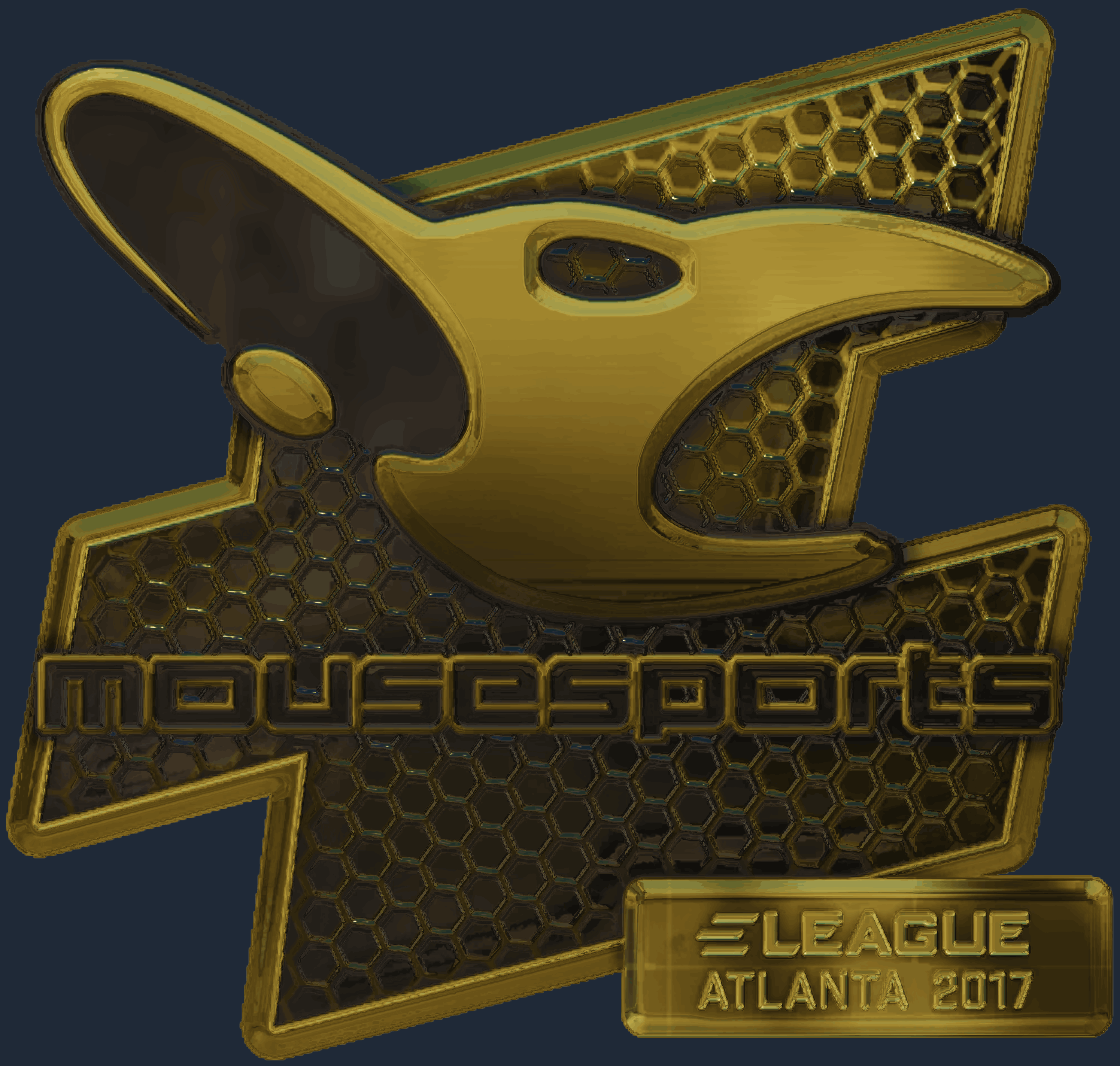 Sticker | mousesports (Gold) | Atlanta 2017 Image