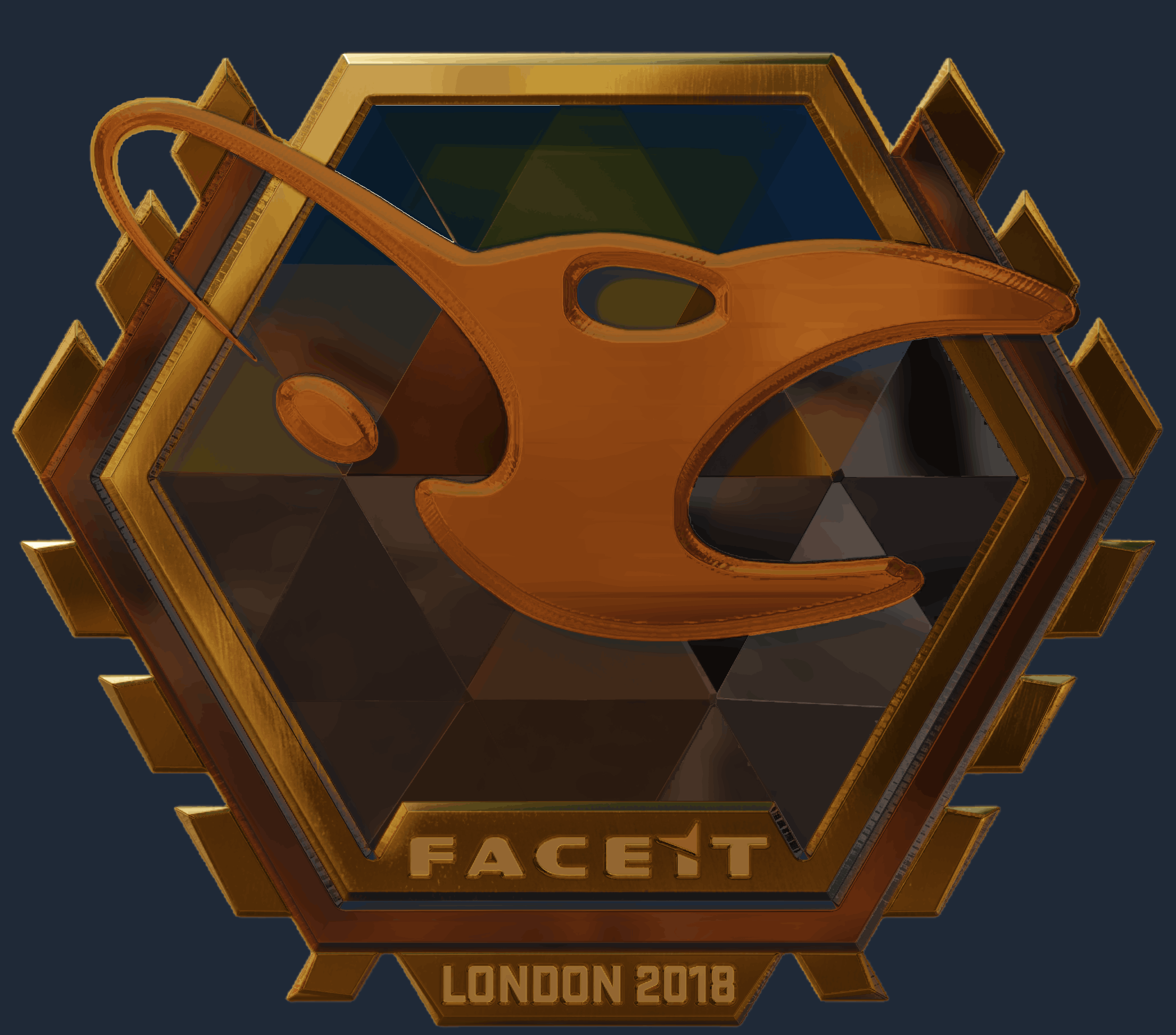 Sticker | mousesports (Gold) | London 2018 Image