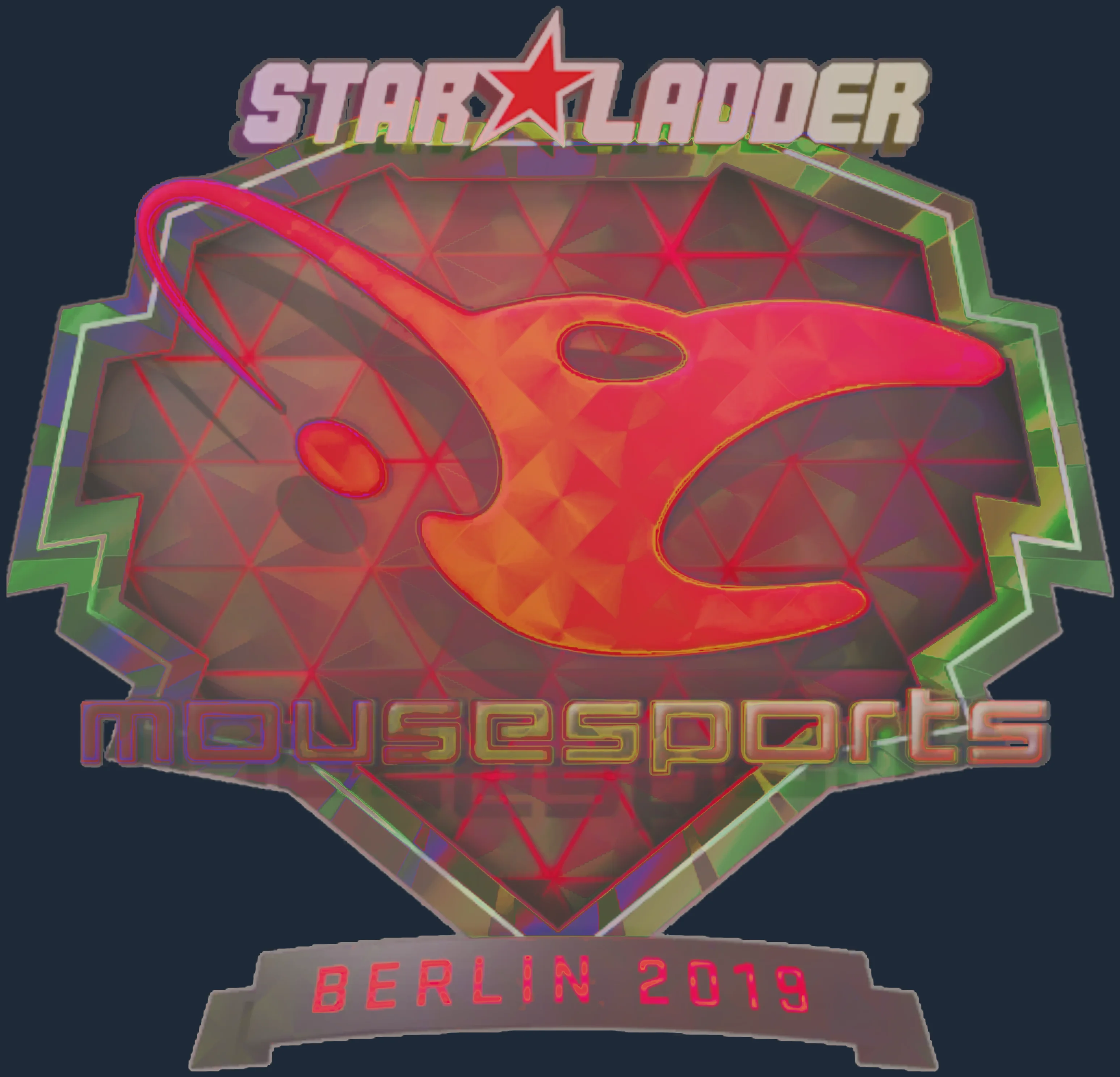 Sticker | mousesports (Holo) | Berlin 2019 Image