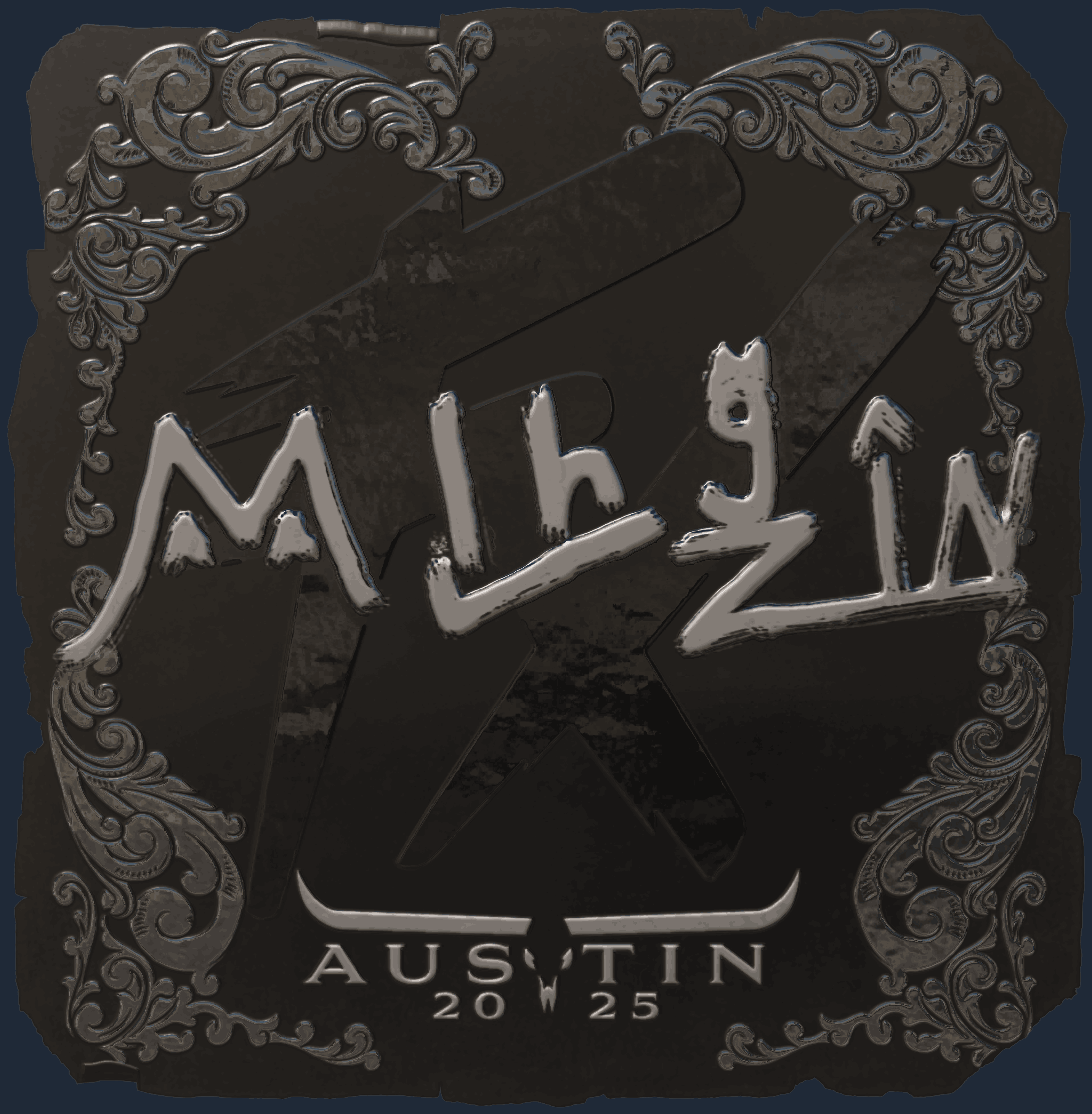 Sticker | mlhzin (Foil) | Austin 2025 Image