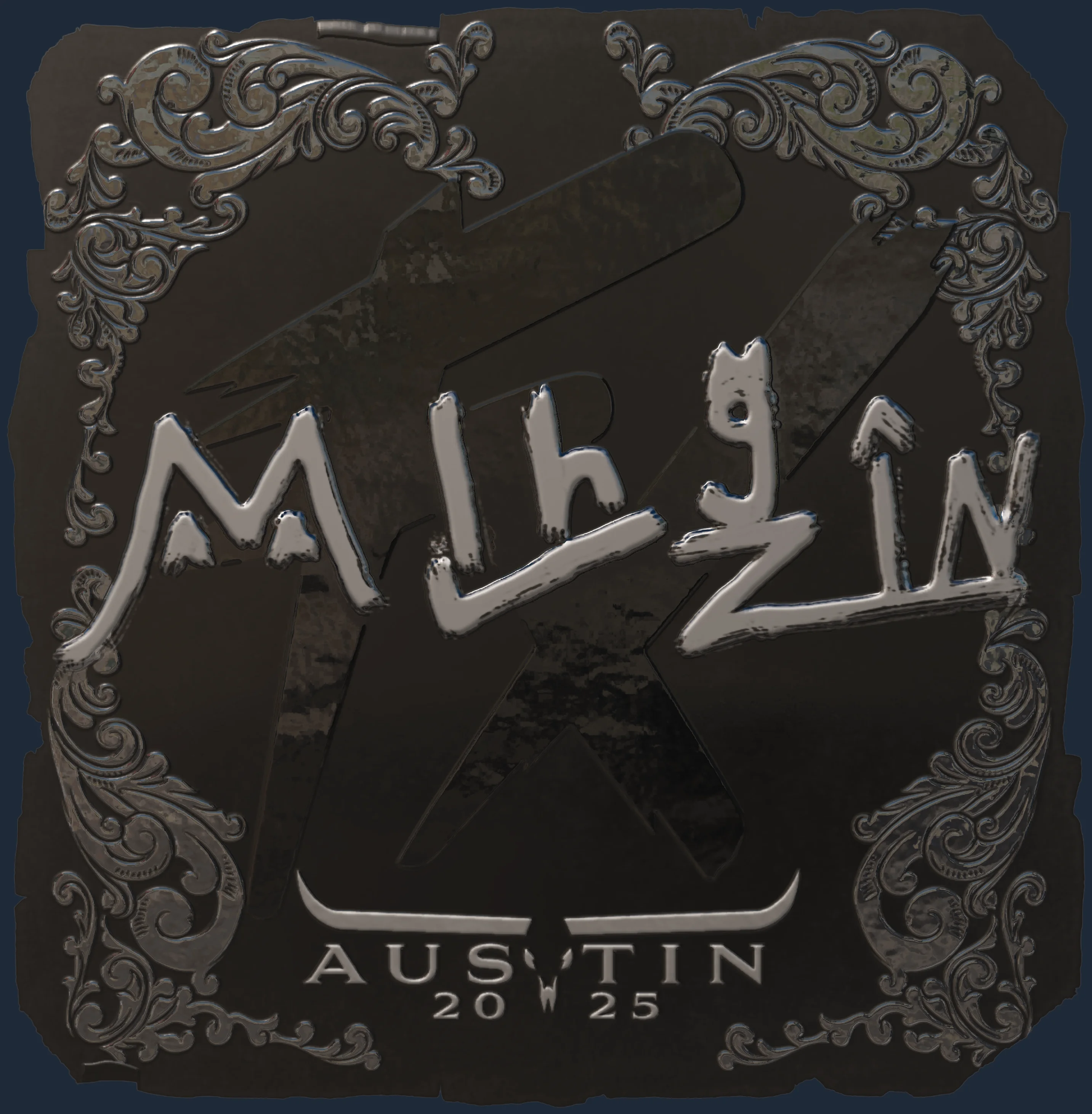 Sticker | mlhzin (Foil) | Austin 2025 Image