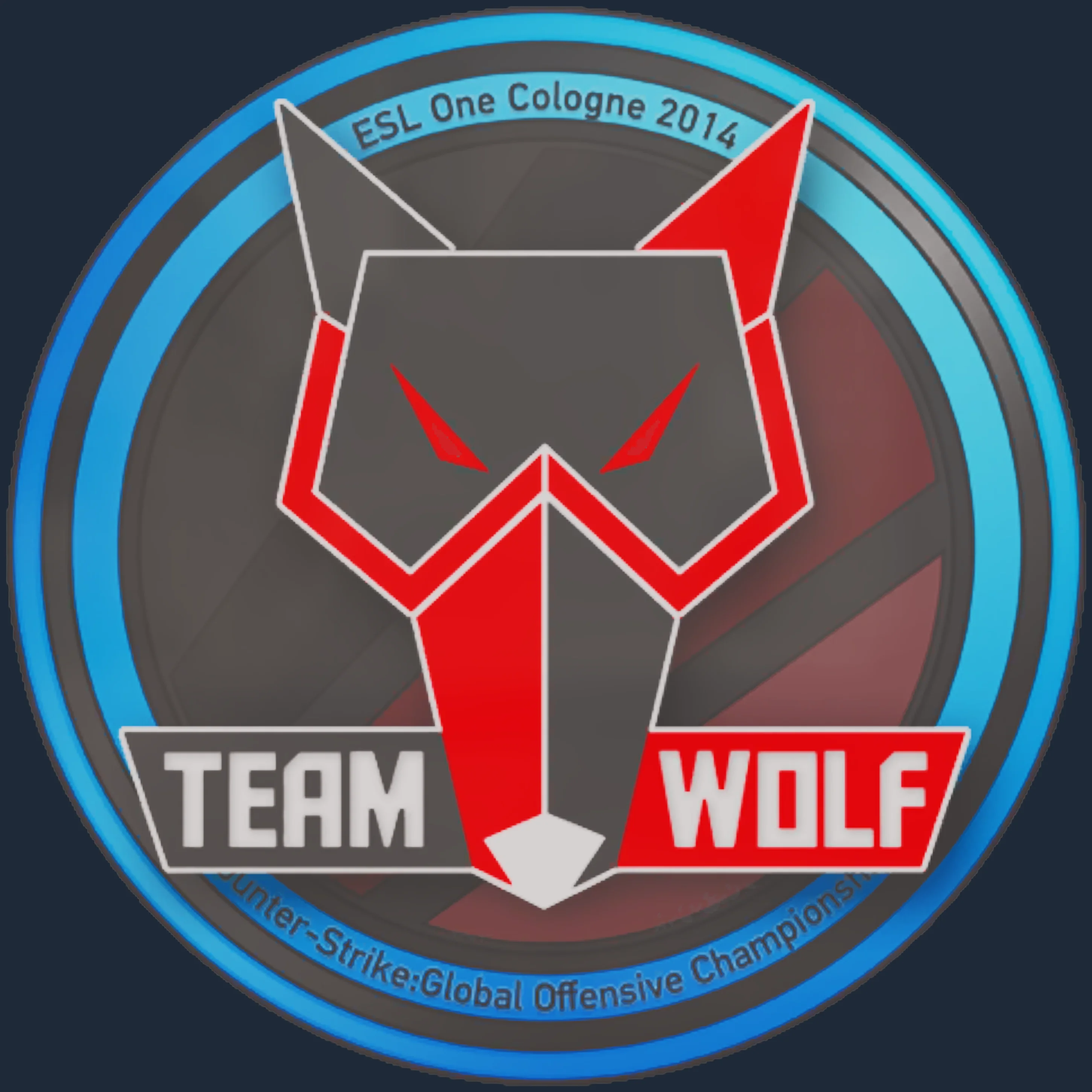 Sticker | MTS GameGod Wolf | Cologne 2014 Image