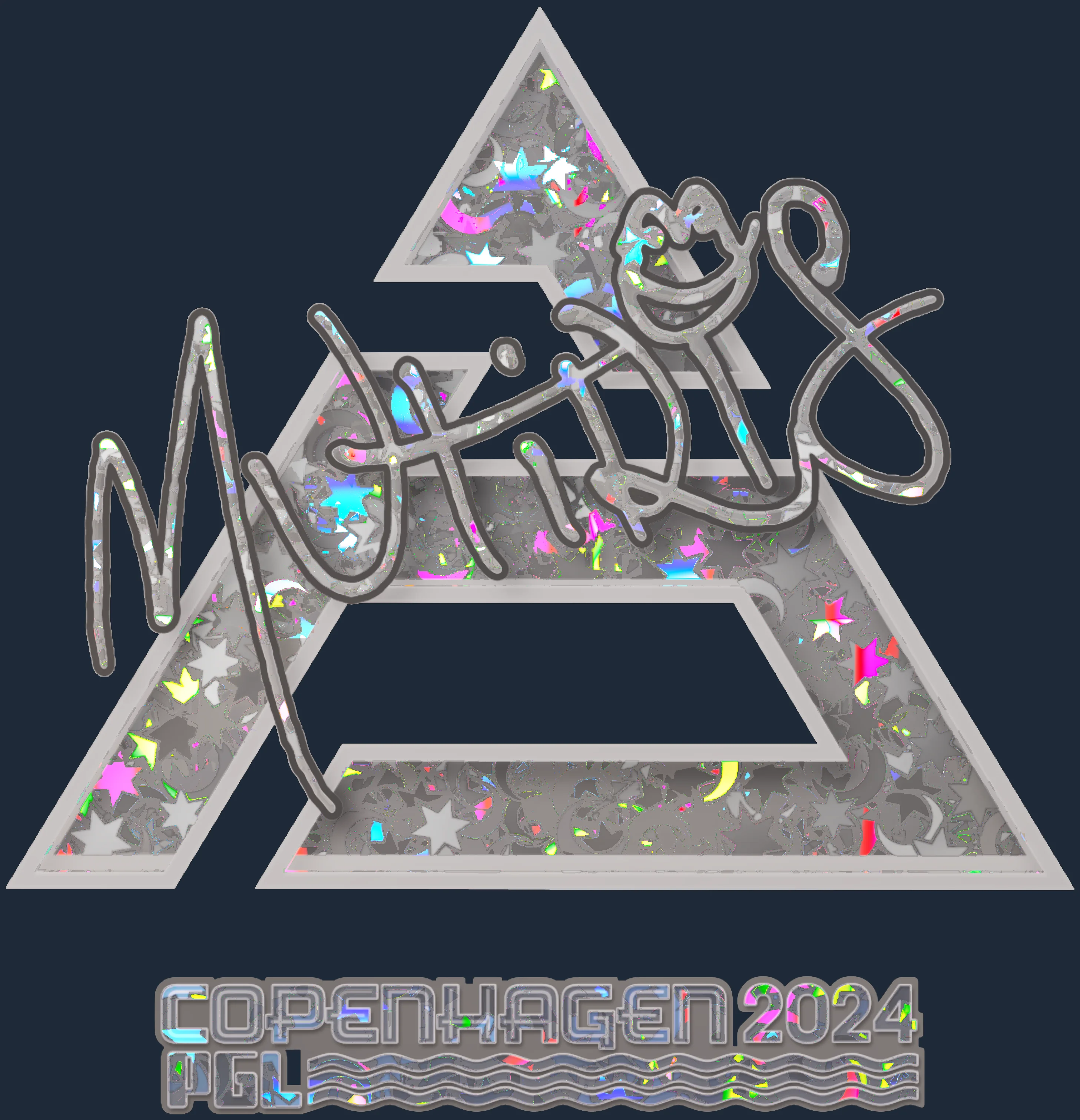 Sticker | MUTiRiS (Glitter) | Copenhagen 2024 Image