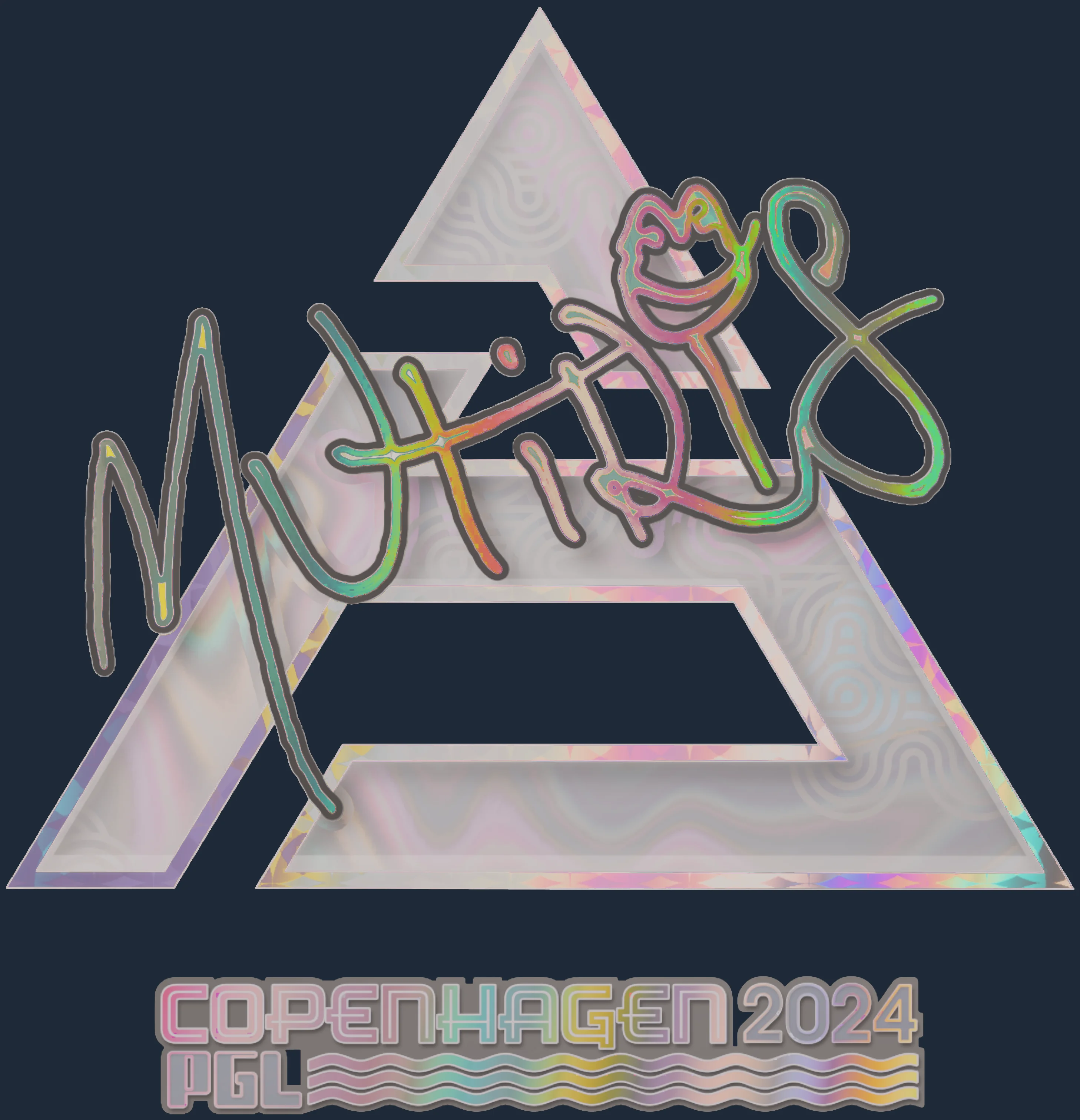 Sticker | MUTiRiS (Holo) | Copenhagen 2024 Image