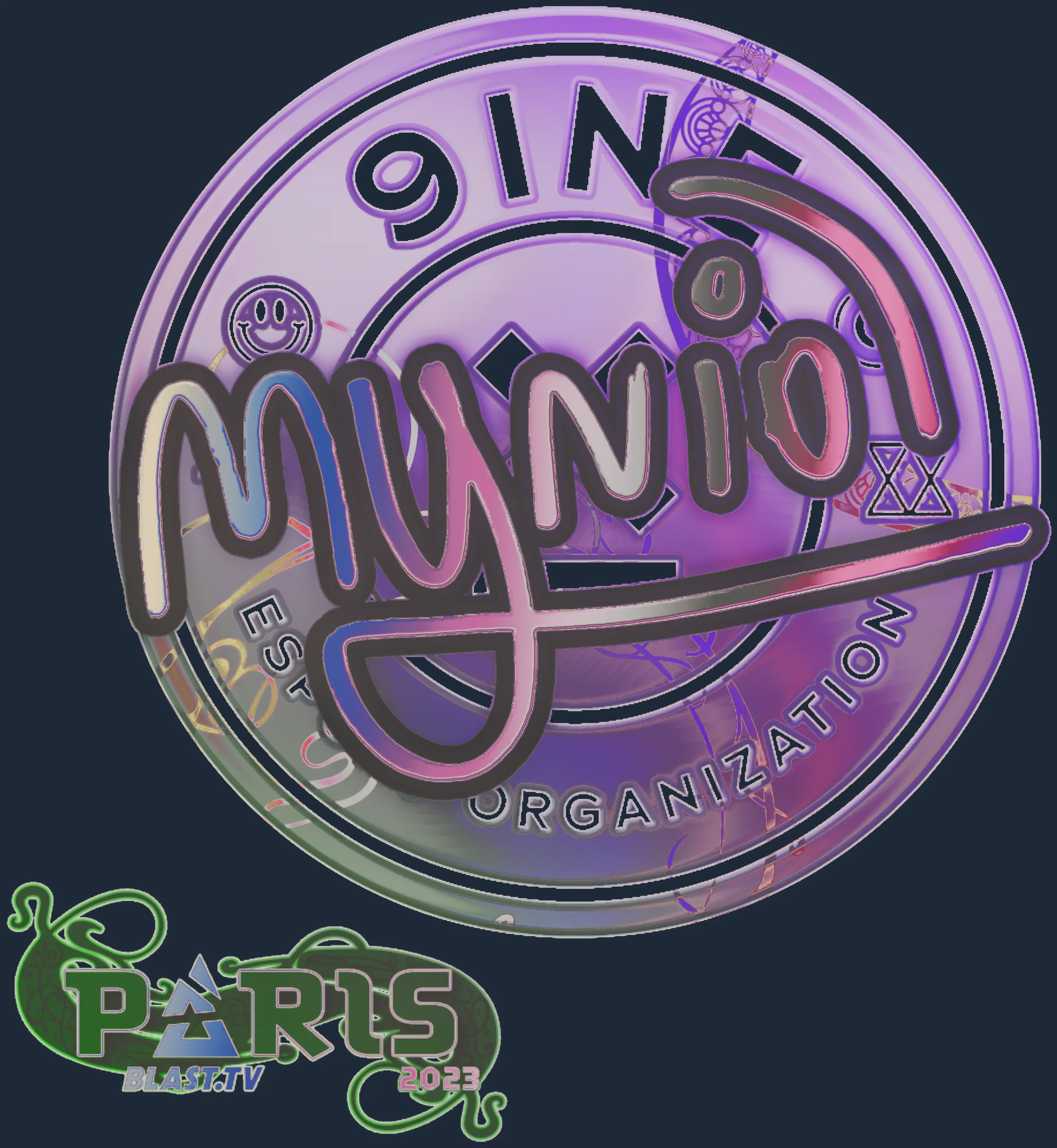 Sticker | mynio (Holo) | Paris 2023 Image