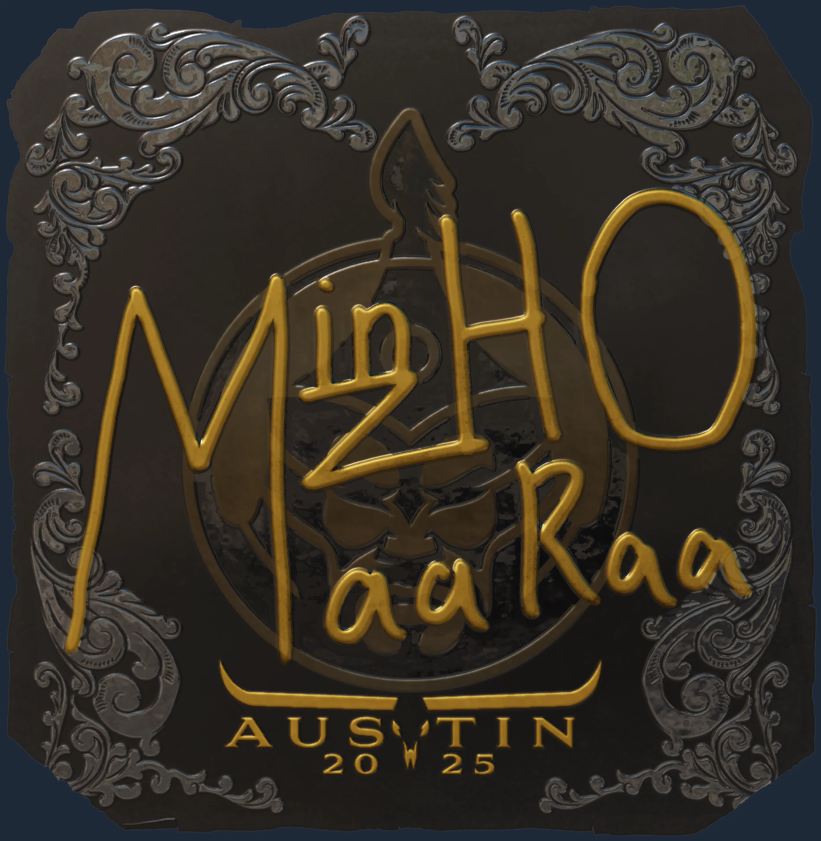 Sticker | mzinho (Foil) | Austin 2025 Image
