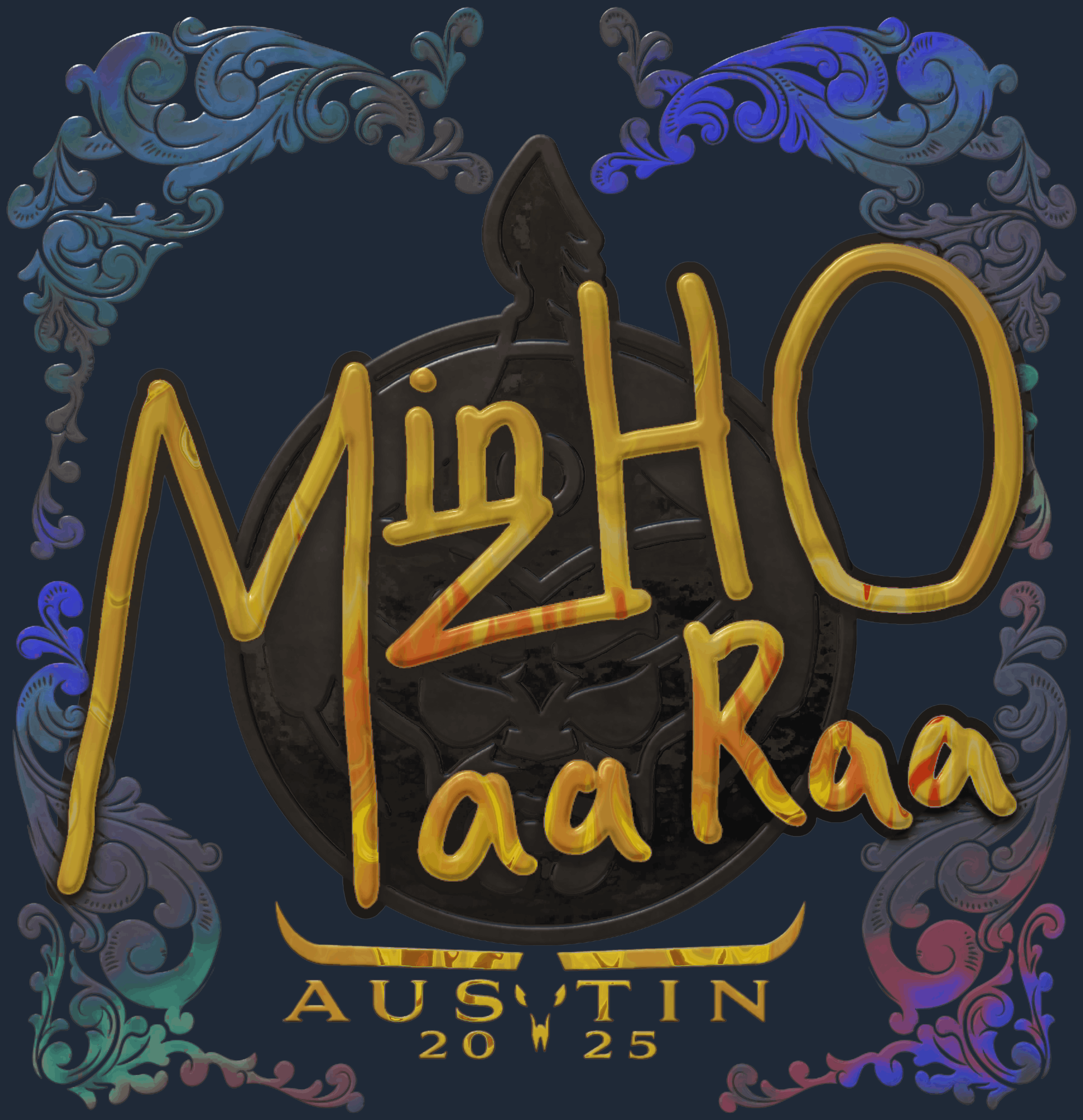 Sticker | mzinho (Holo) | Austin 2025 Image