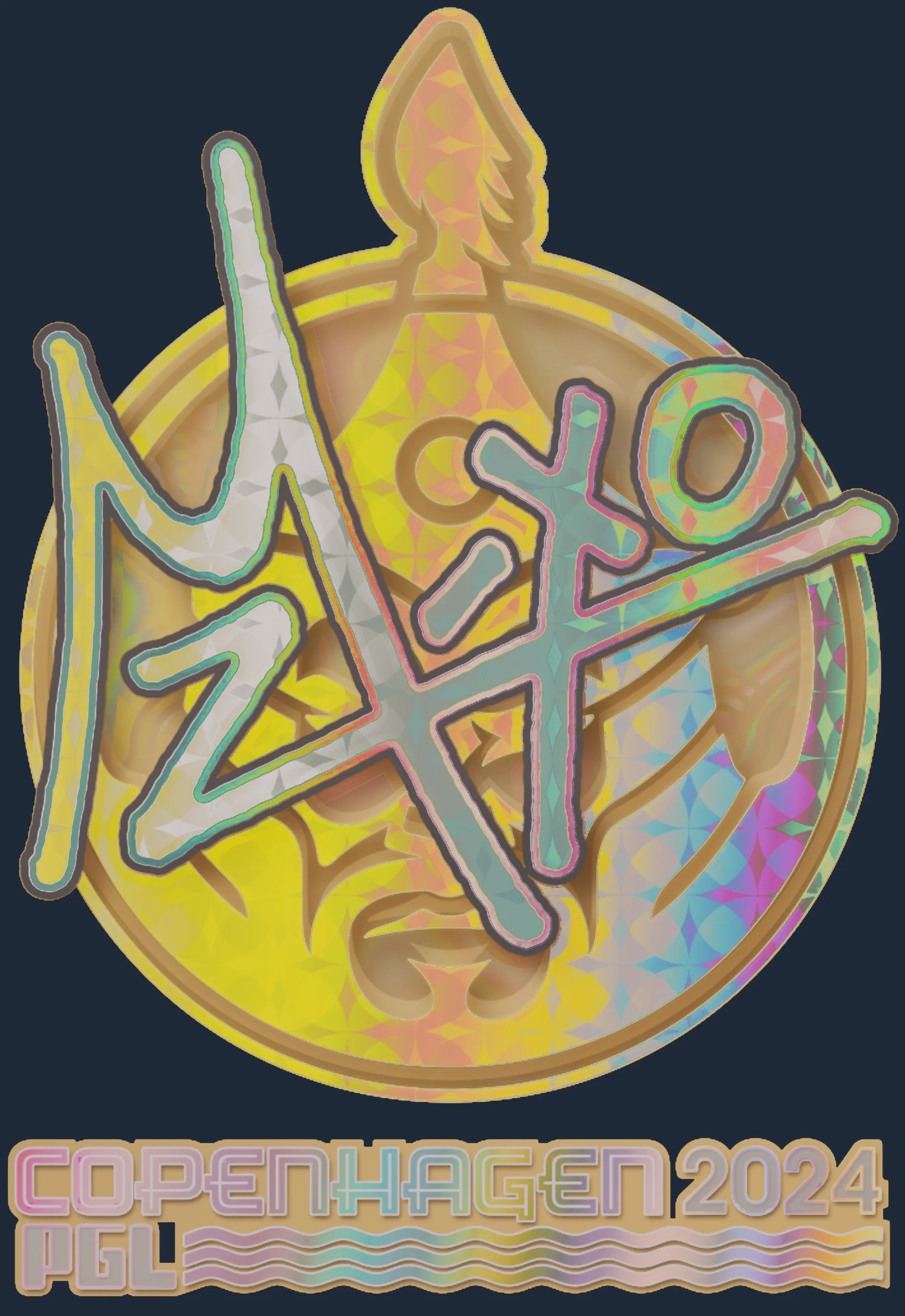 Sticker | mzinho (Holo) | Copenhagen 2024 Image
