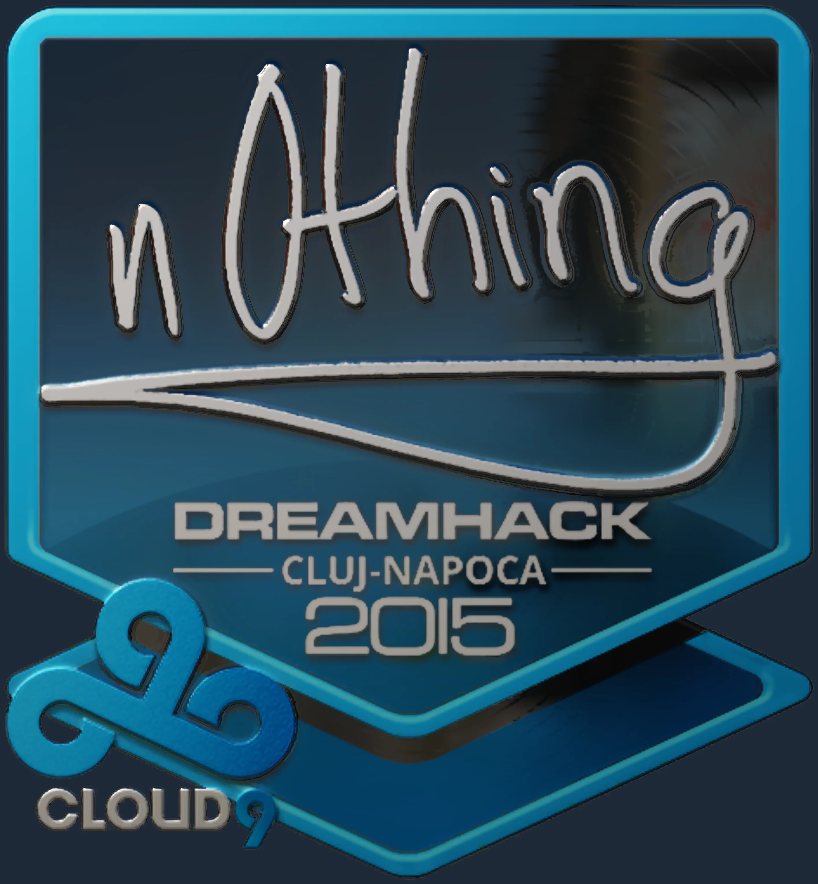 Sticker | n0thing (Foil) | Cluj-Napoca 2015 Image