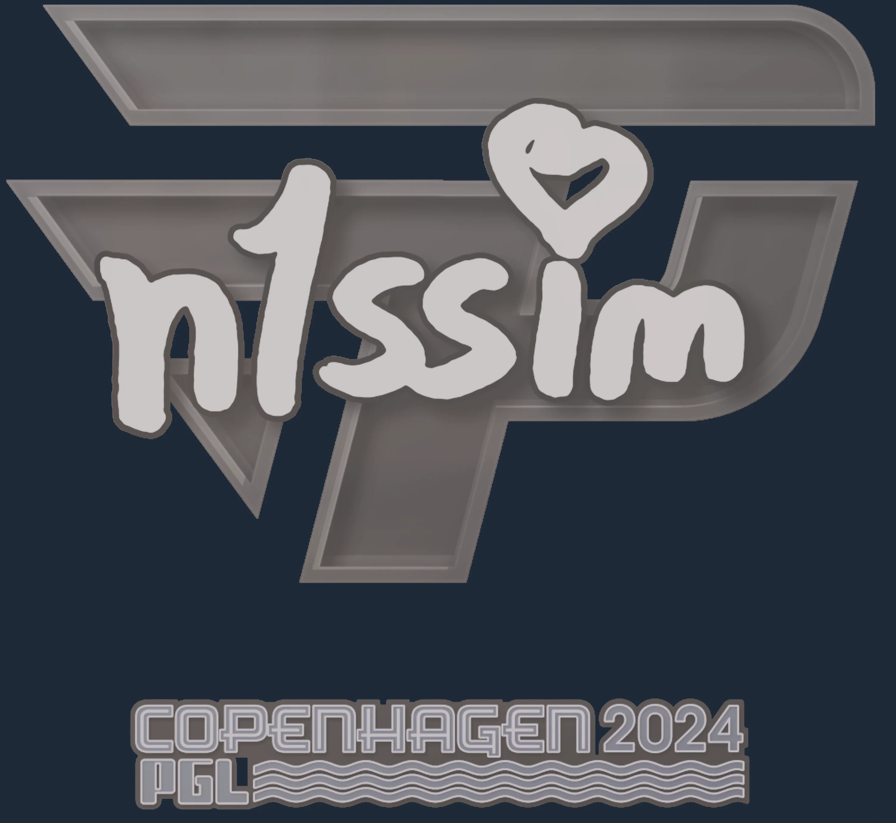 Sticker | n1ssim | Copenhagen 2024 Image