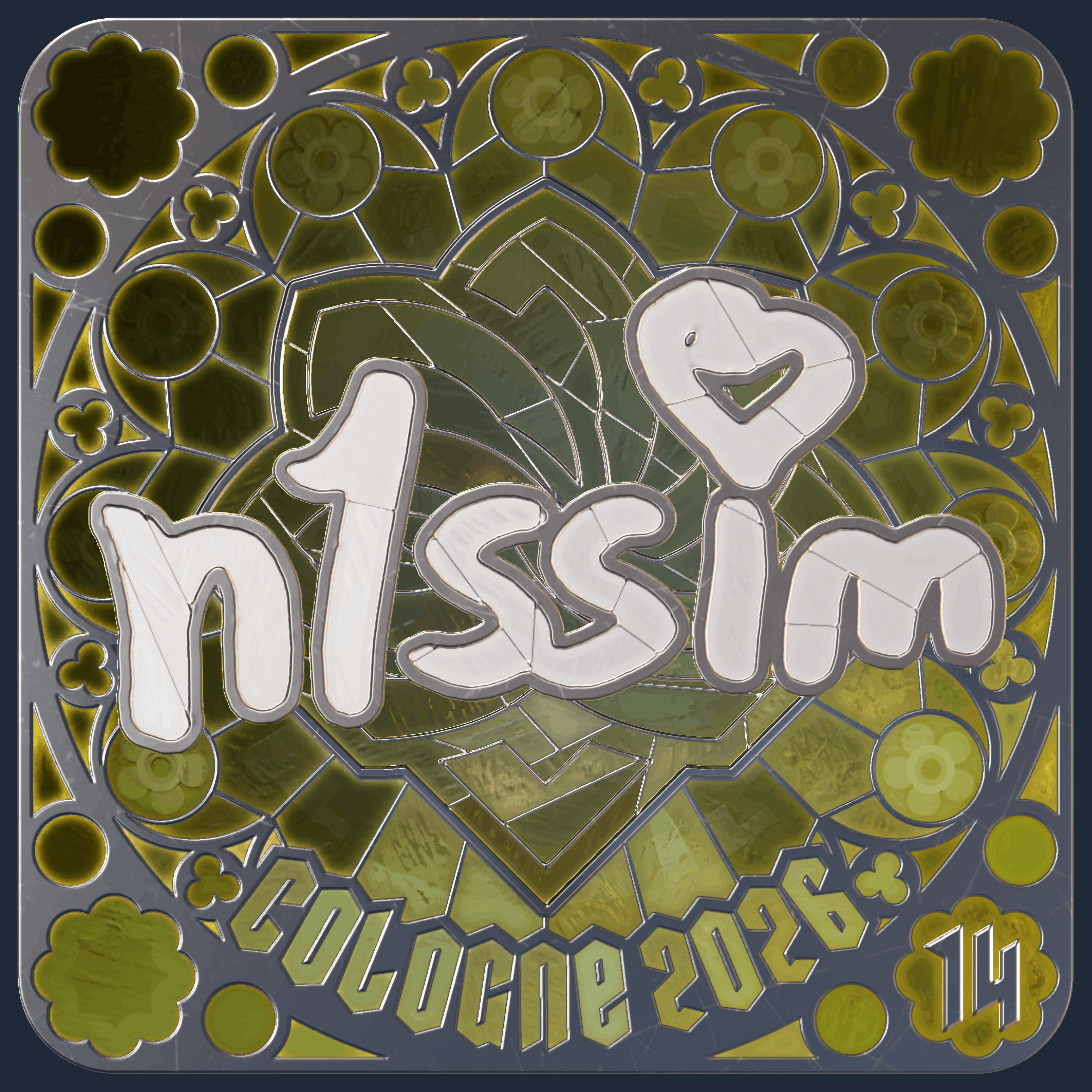 Sticker | n1ssim (Foil, Ranked) | Cologne 2026 Image