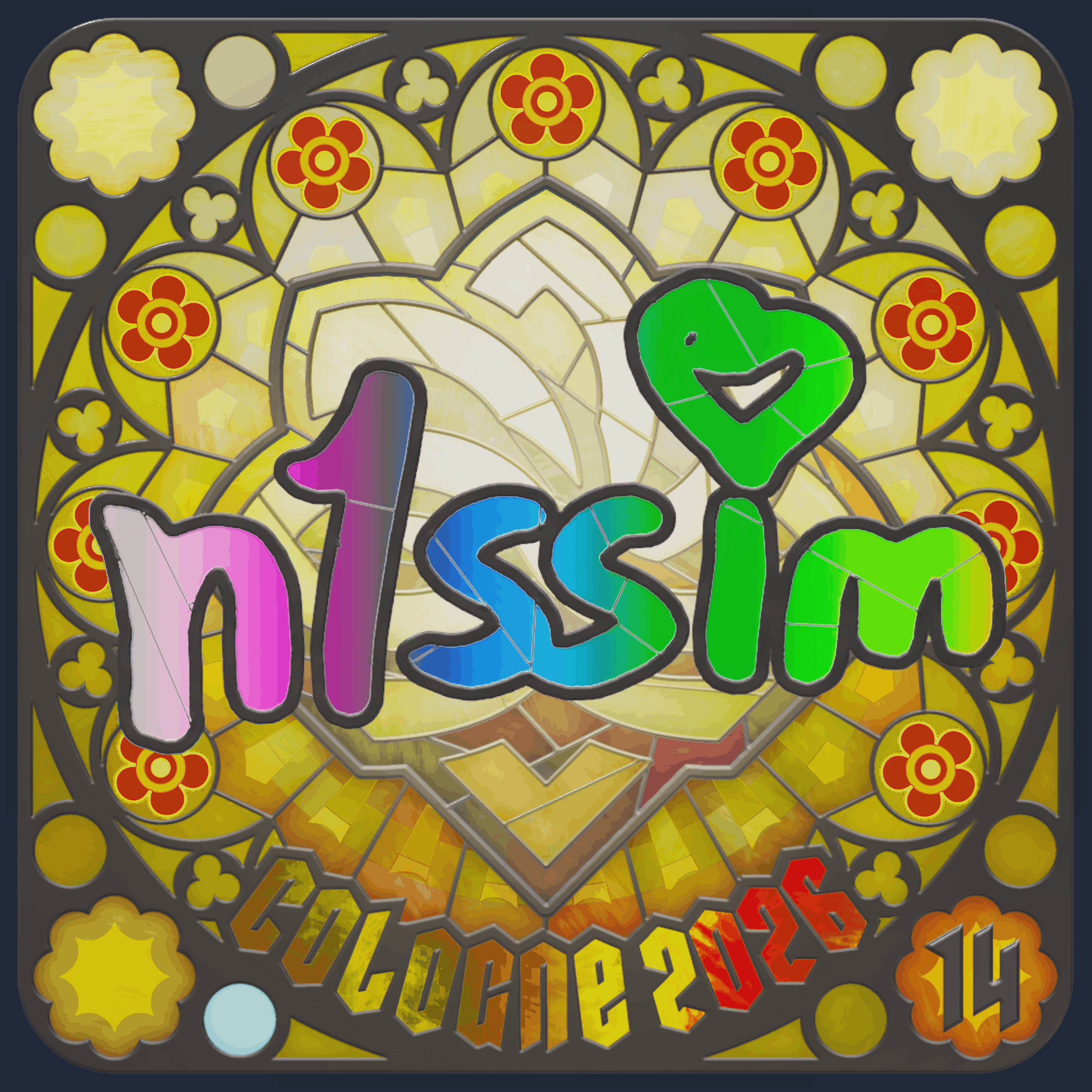 Sticker | n1ssim (Holo, Ranked) | Cologne 2026 Image