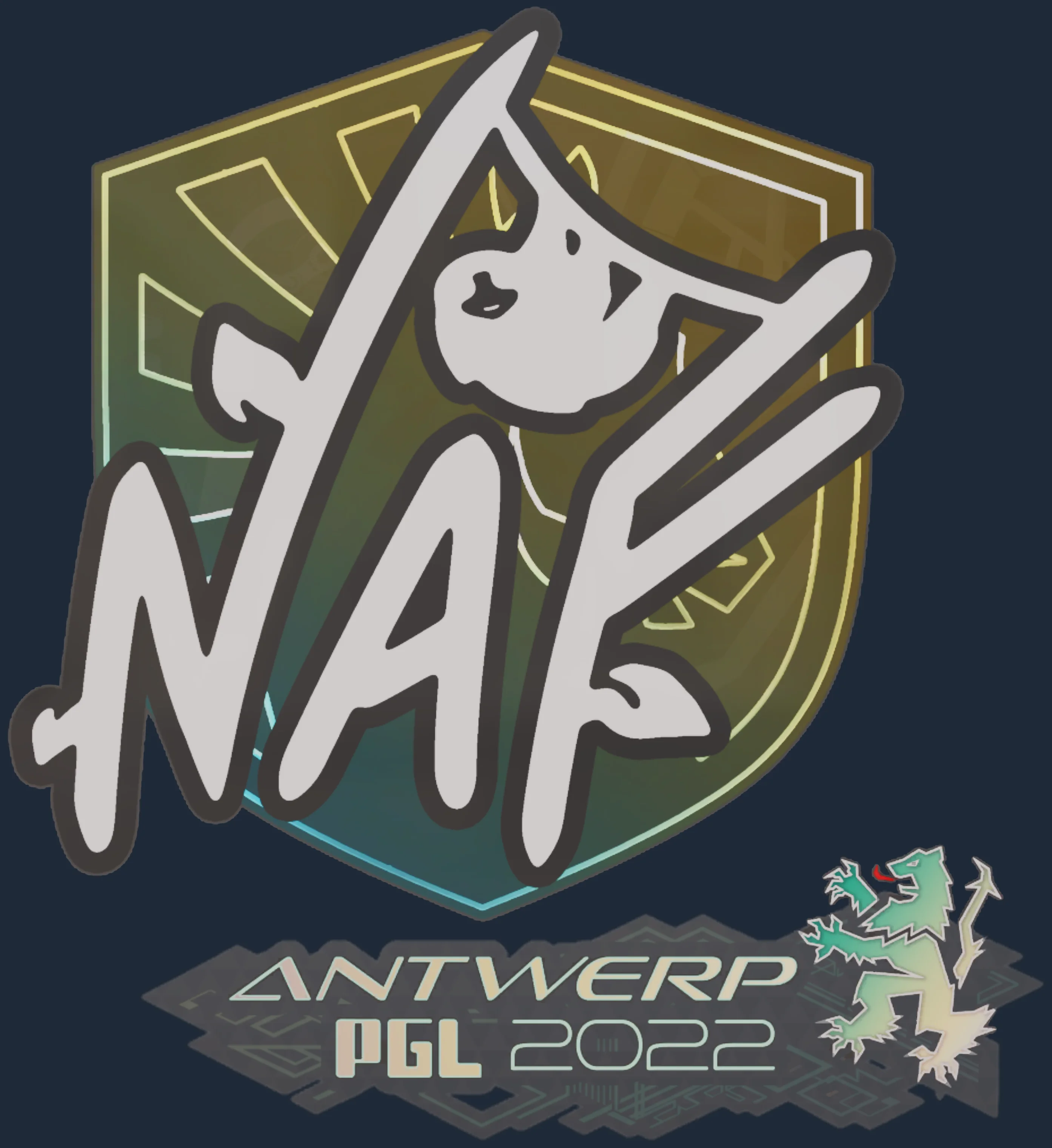 Sticker | NAF | Antwerp 2022 Image