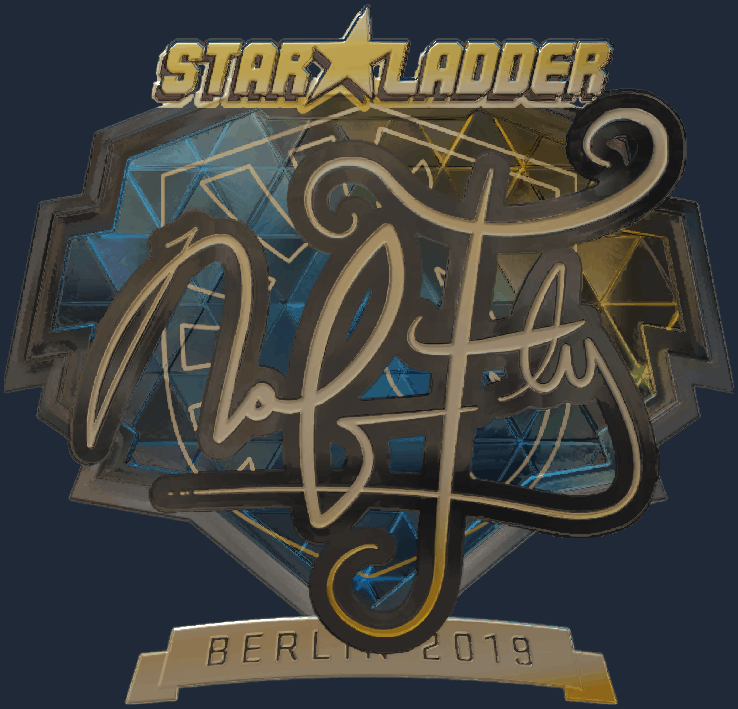 Sticker | NAF (Gold) | Berlin 2019 Image