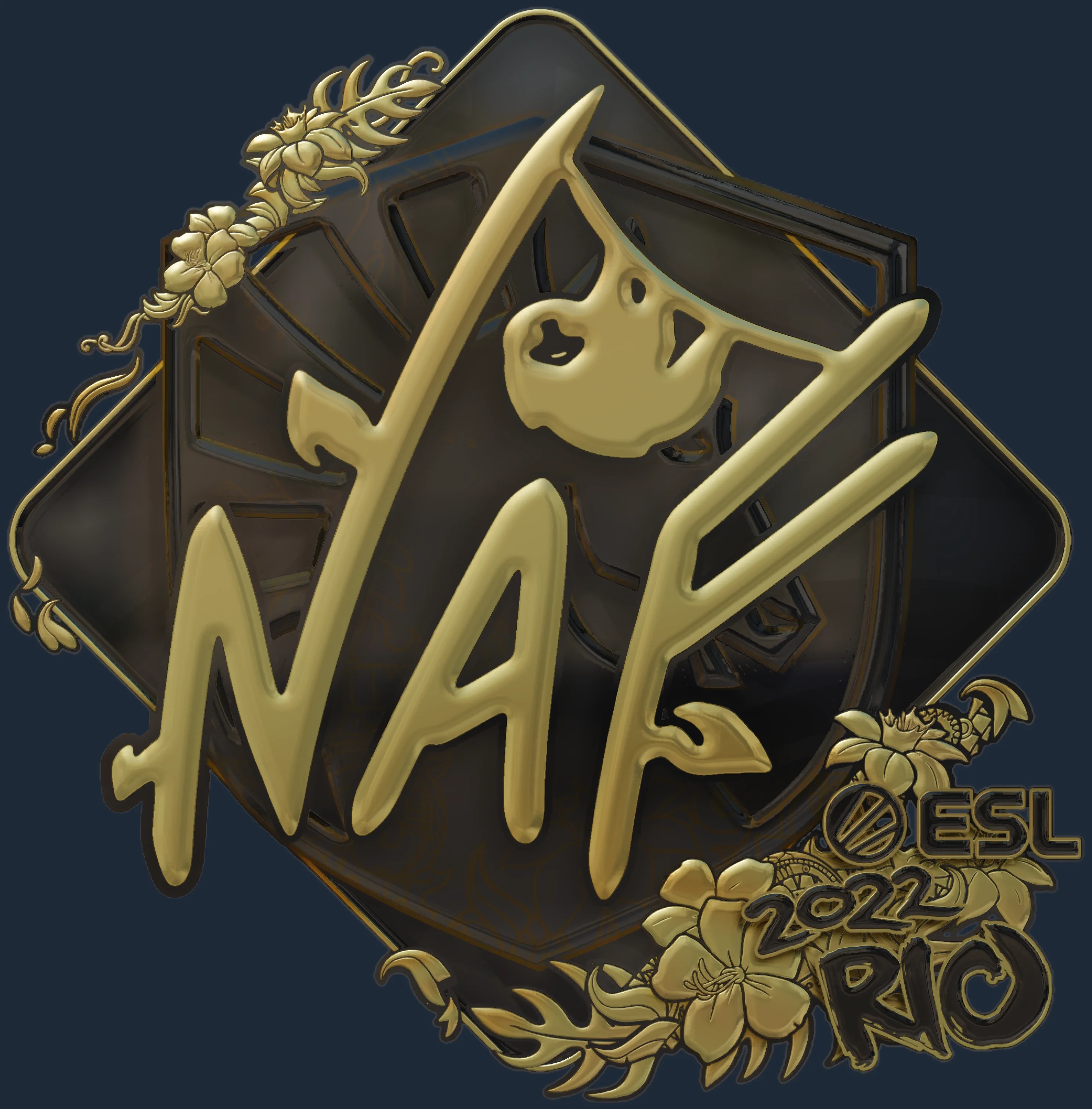 Sticker | NAF (Gold) | Rio 2022 Image