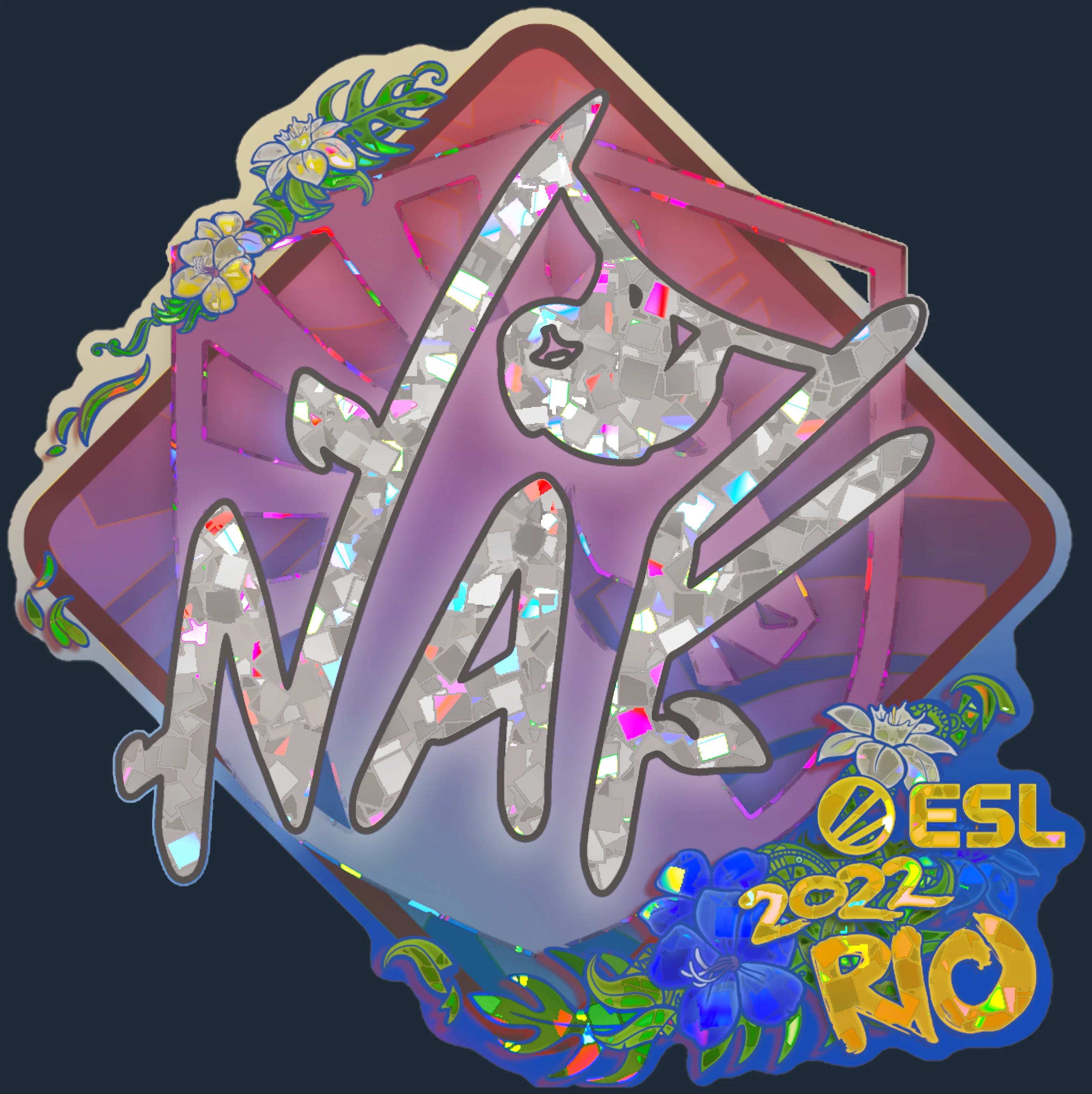 Sticker | NAF (Glitter) | Rio 2022 Image