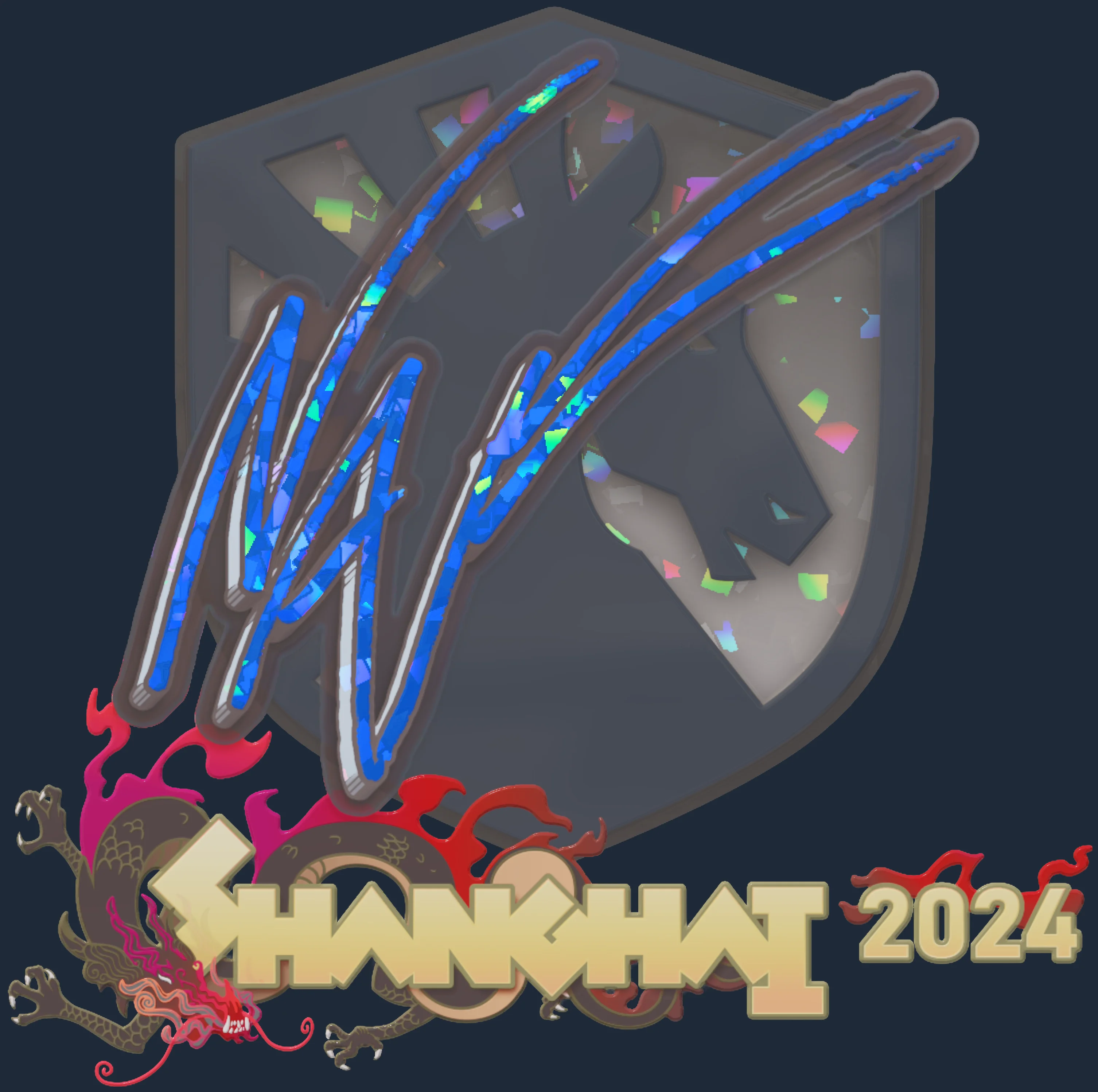 Sticker | NAF (Glitter) | Shanghai 2024 Image