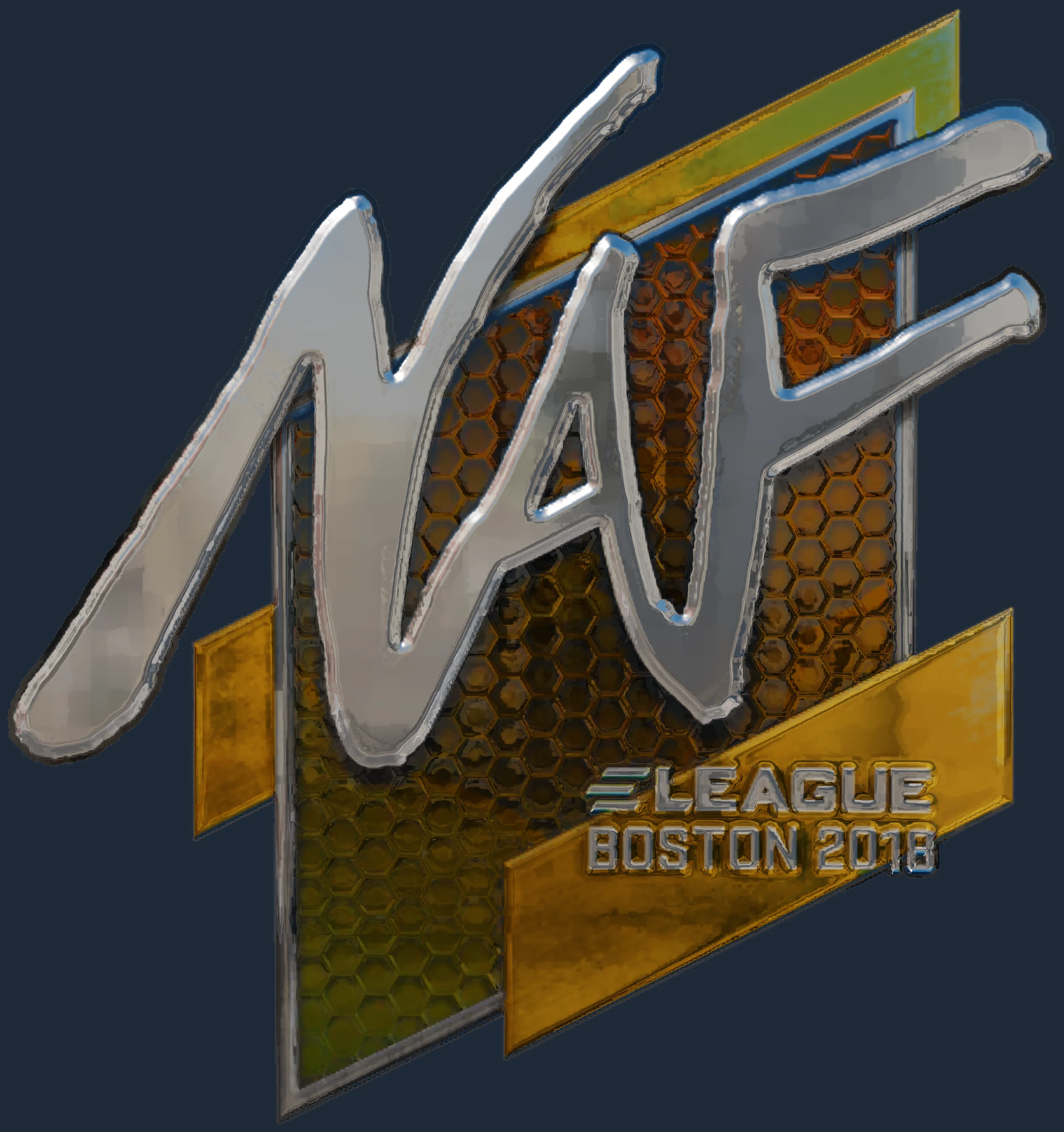 Sticker | NAF (Foil) | Boston 2018 Image