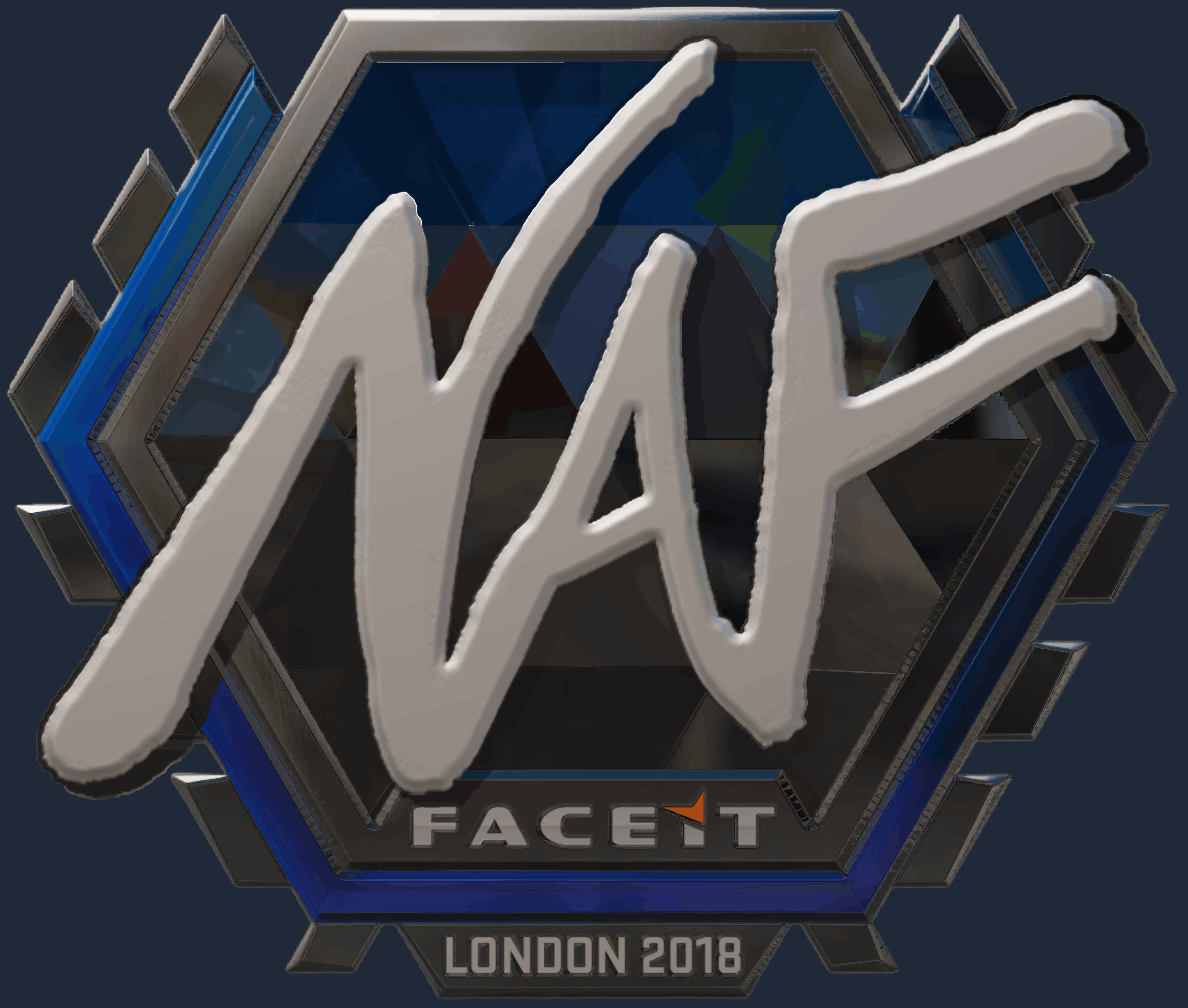 Sticker | NAF (Foil) | London 2018 Image