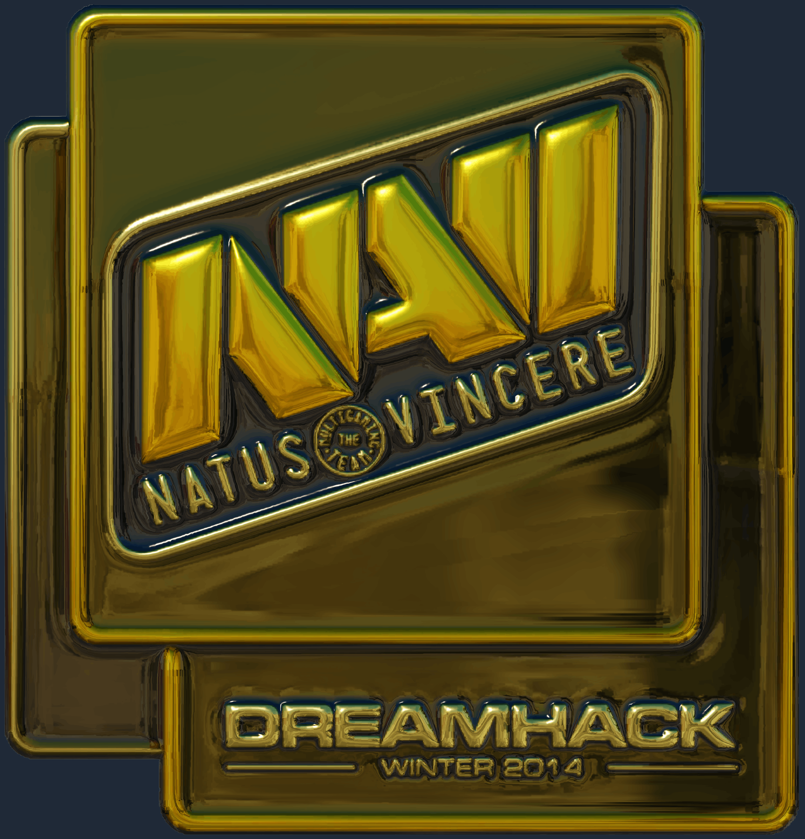 Sticker | Natus Vincere (Gold) | DreamHack 2014 Image