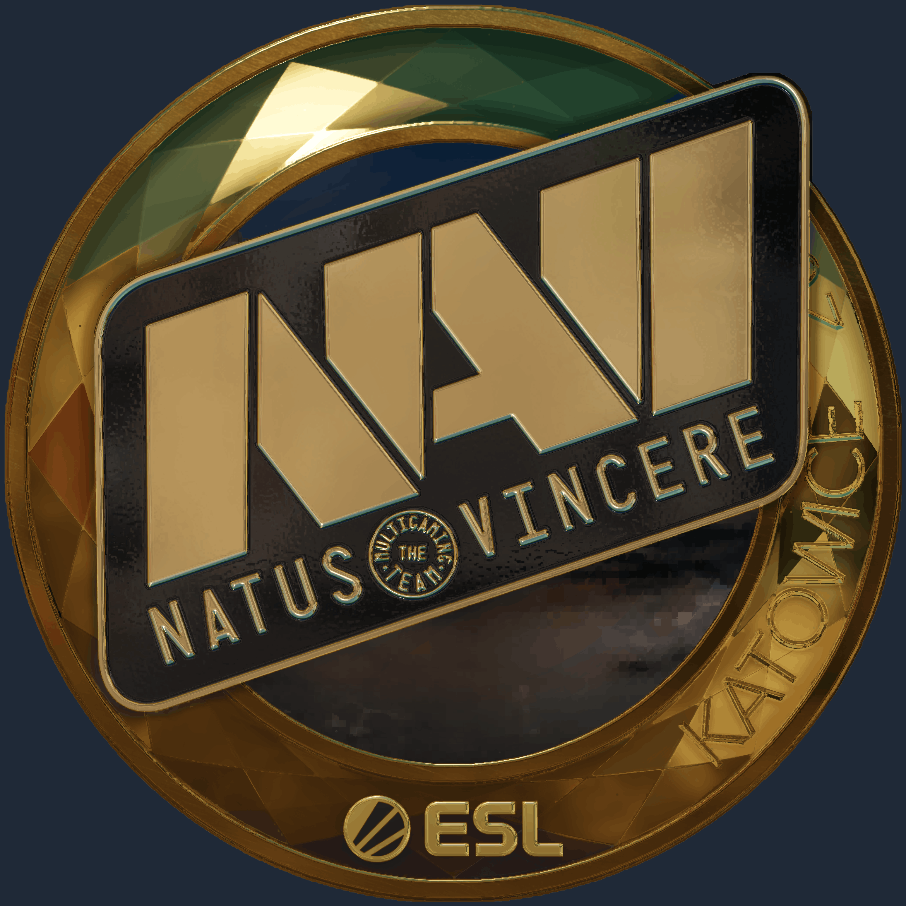 Sticker | Natus Vincere (Gold) | Katowice 2019 Image