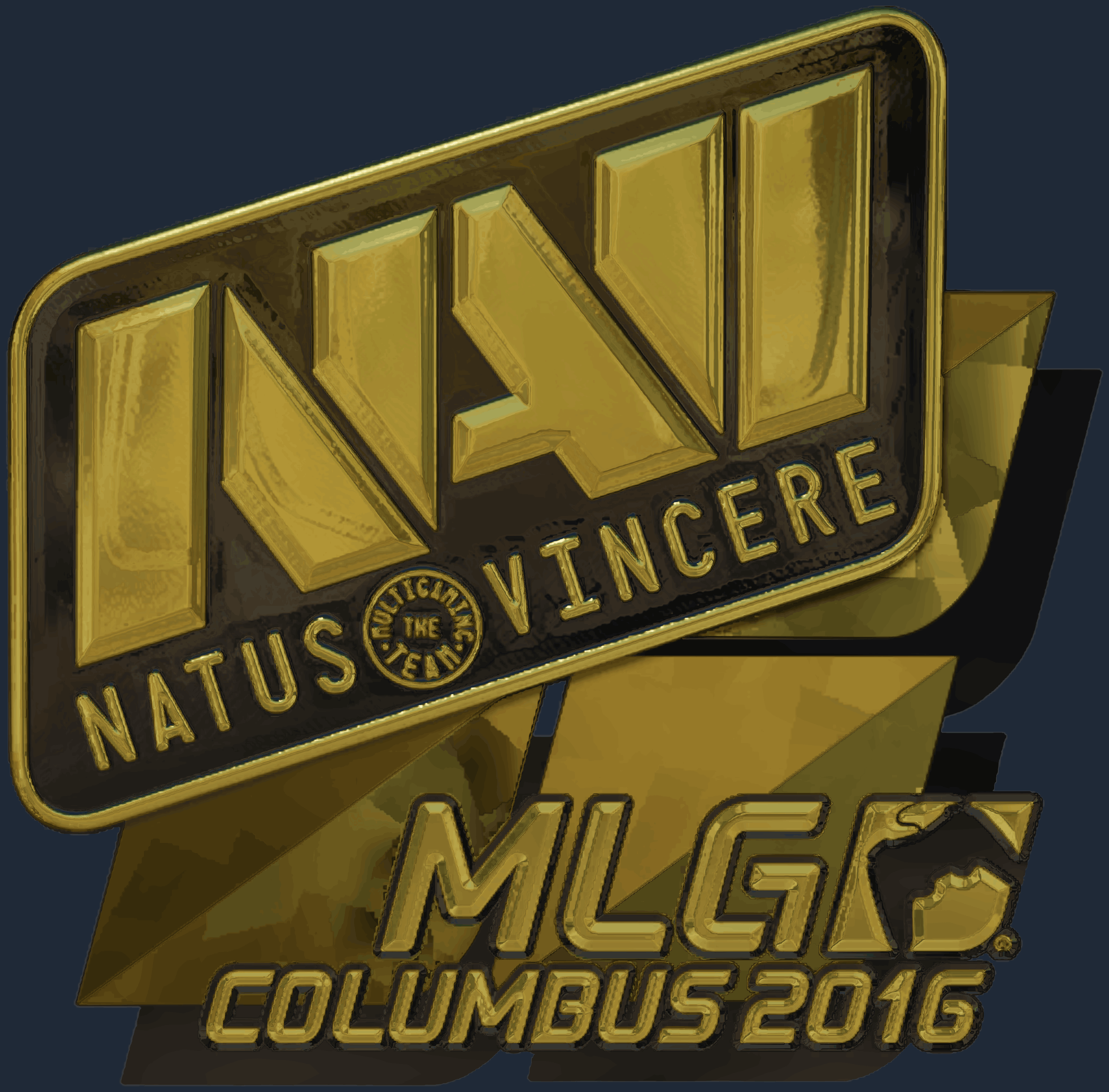 Sticker | Natus Vincere (Gold) | MLG Columbus 2016 Image