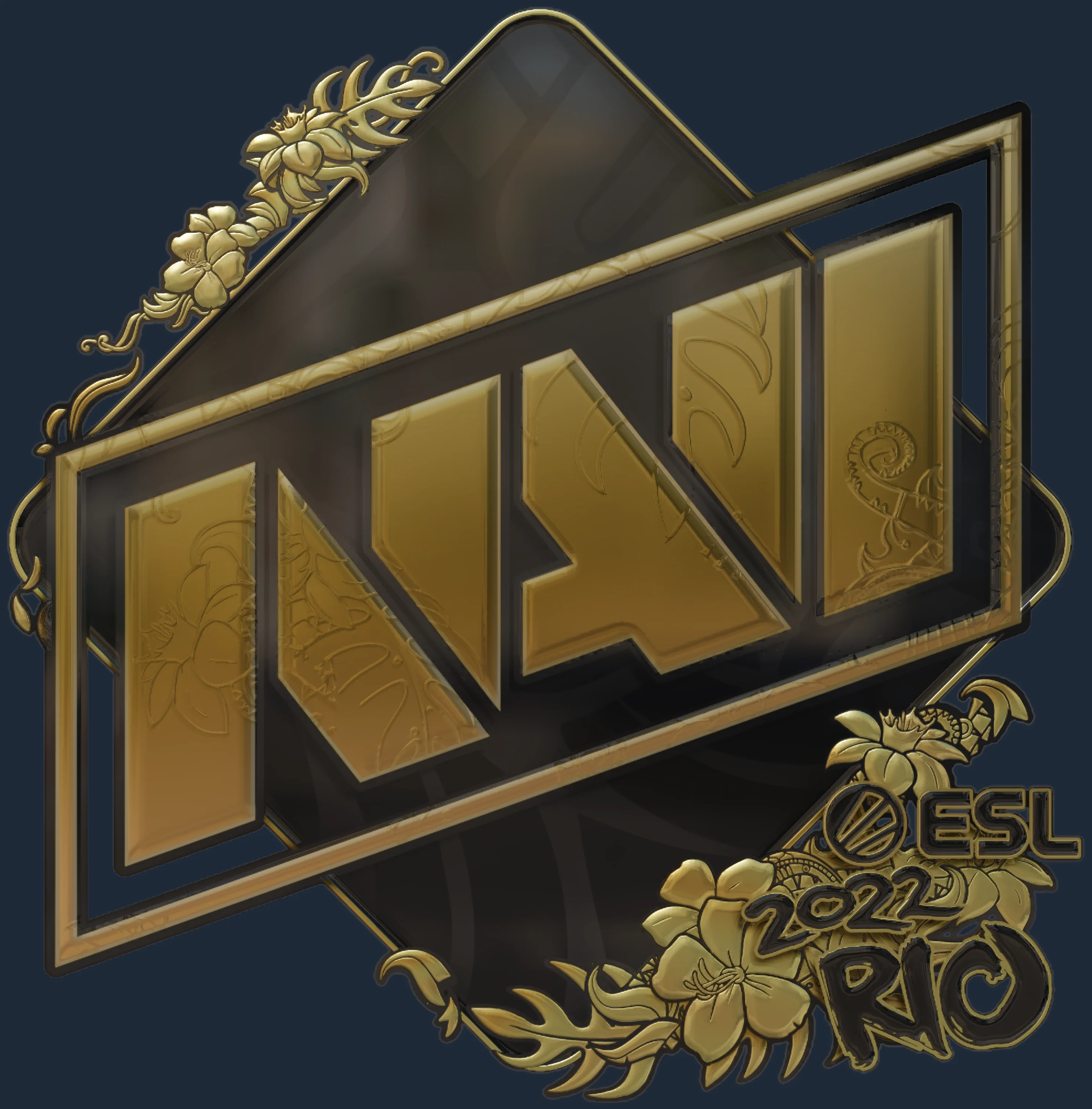 Sticker | Natus Vincere (Gold) | Rio 2022 Image