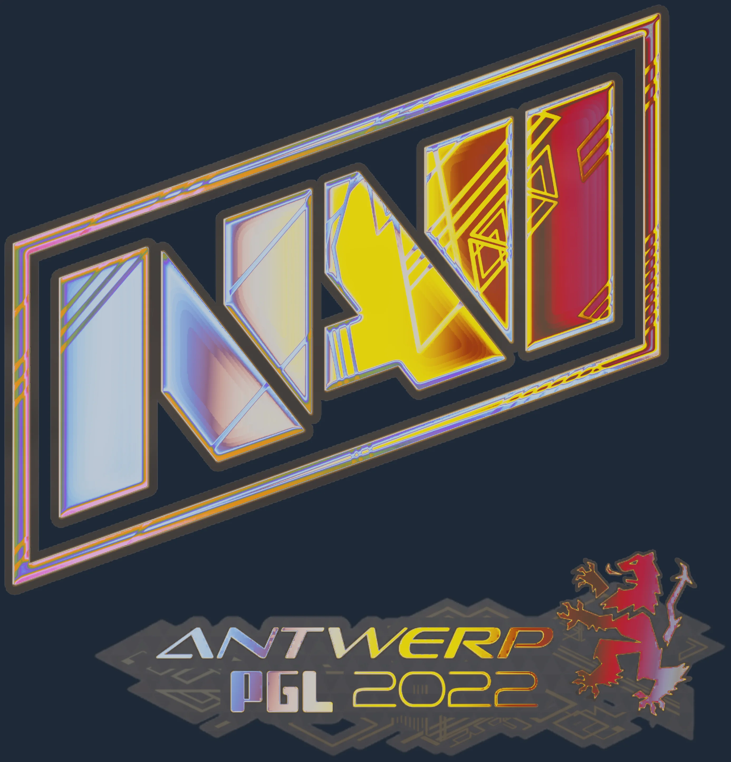 Sticker | Natus Vincere (Holo) | Antwerp 2022 Image