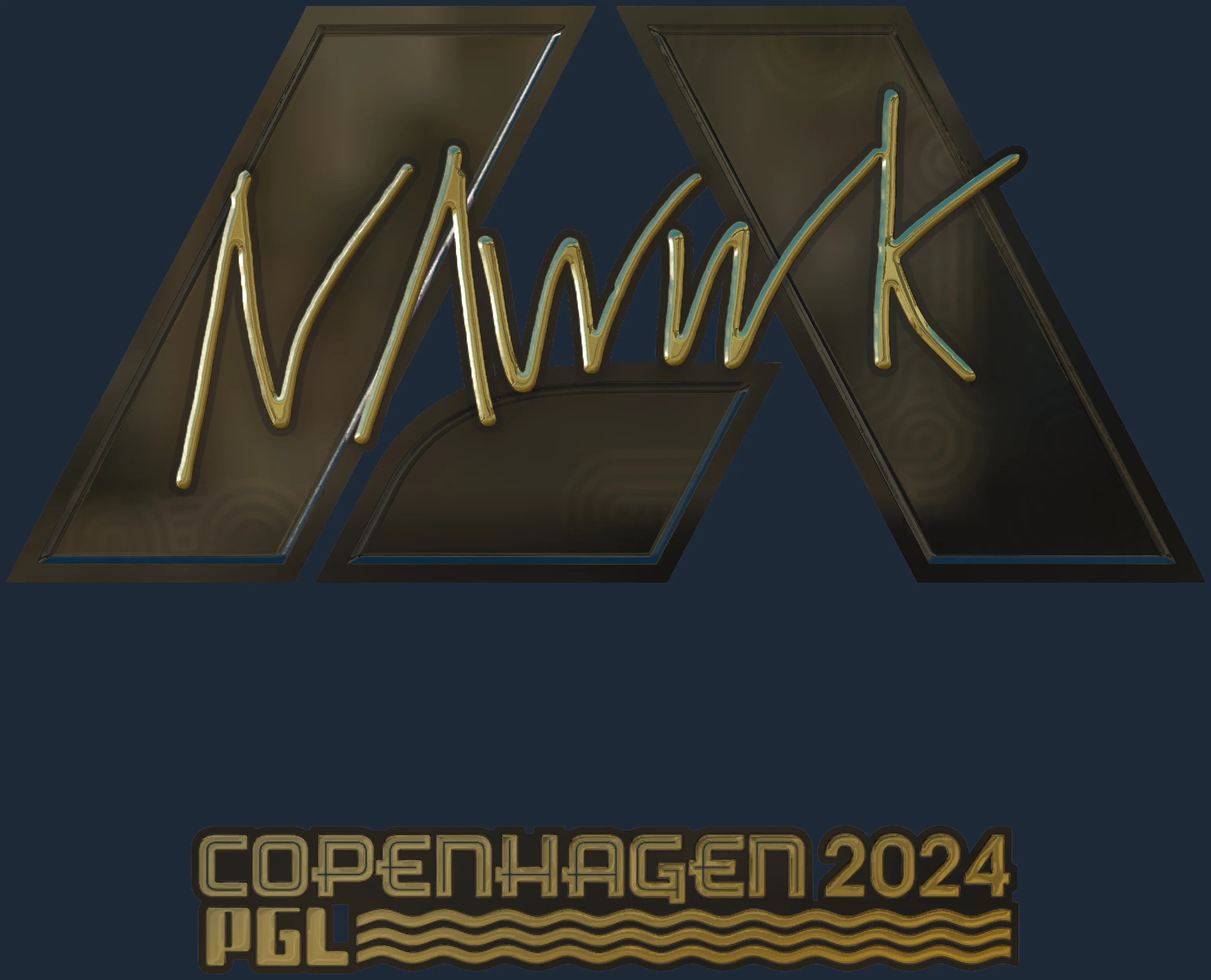 Sticker | nawwk (Gold) | Copenhagen 2024 Image