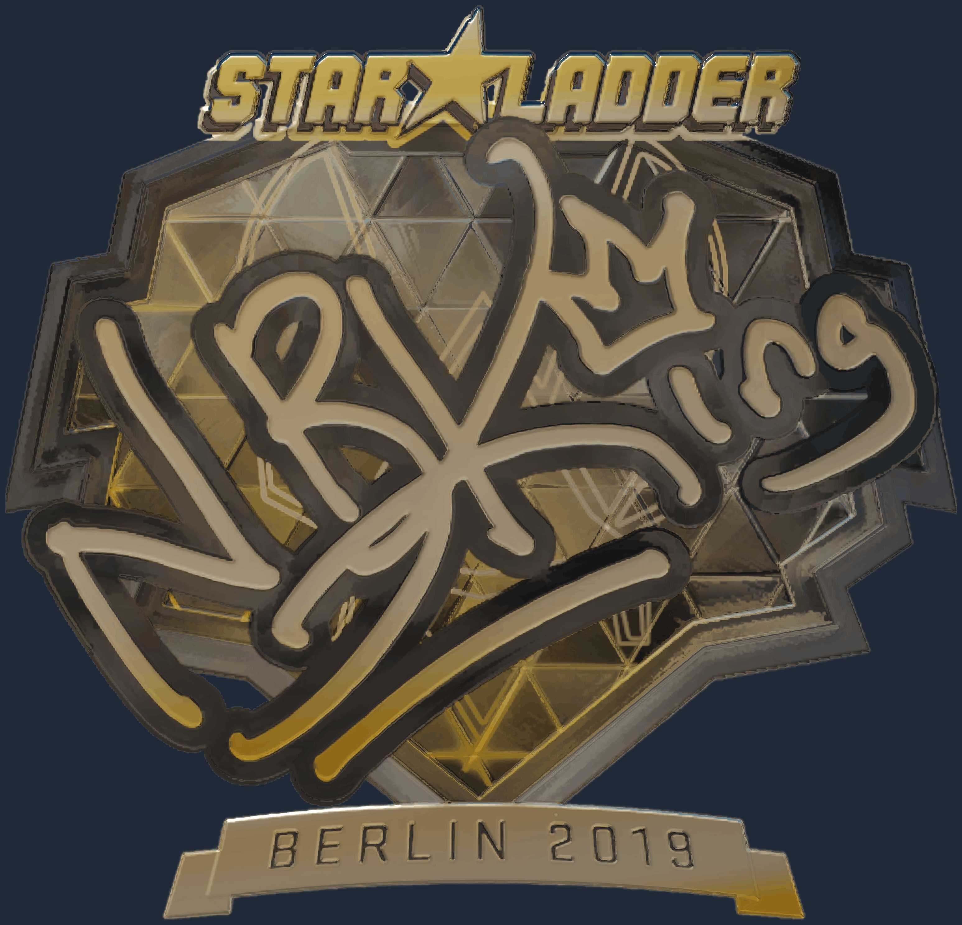 Sticker | NBK- (Gold) | Berlin 2019 Image