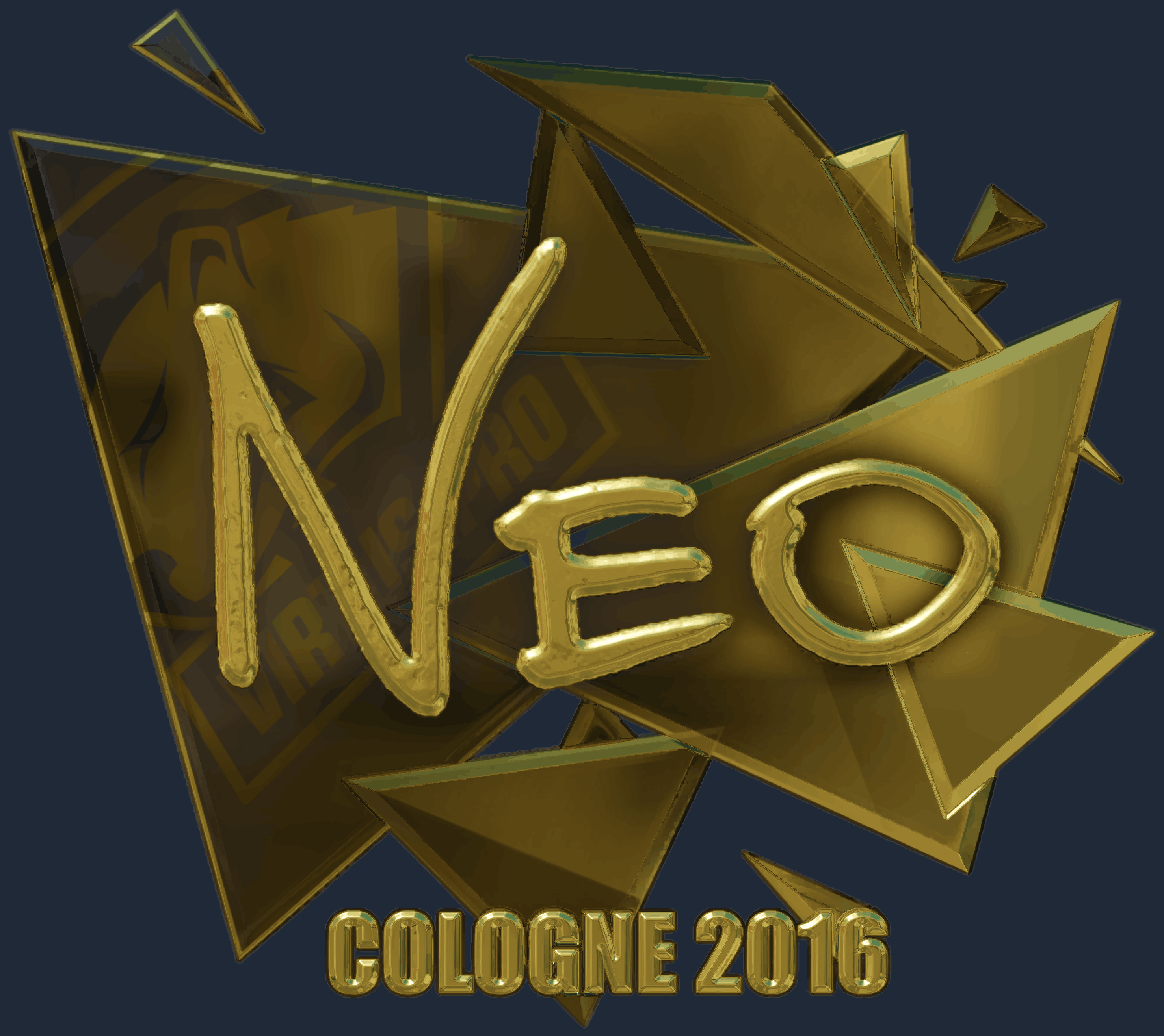 Sticker | NEO (Gold) | Cologne 2016 Image