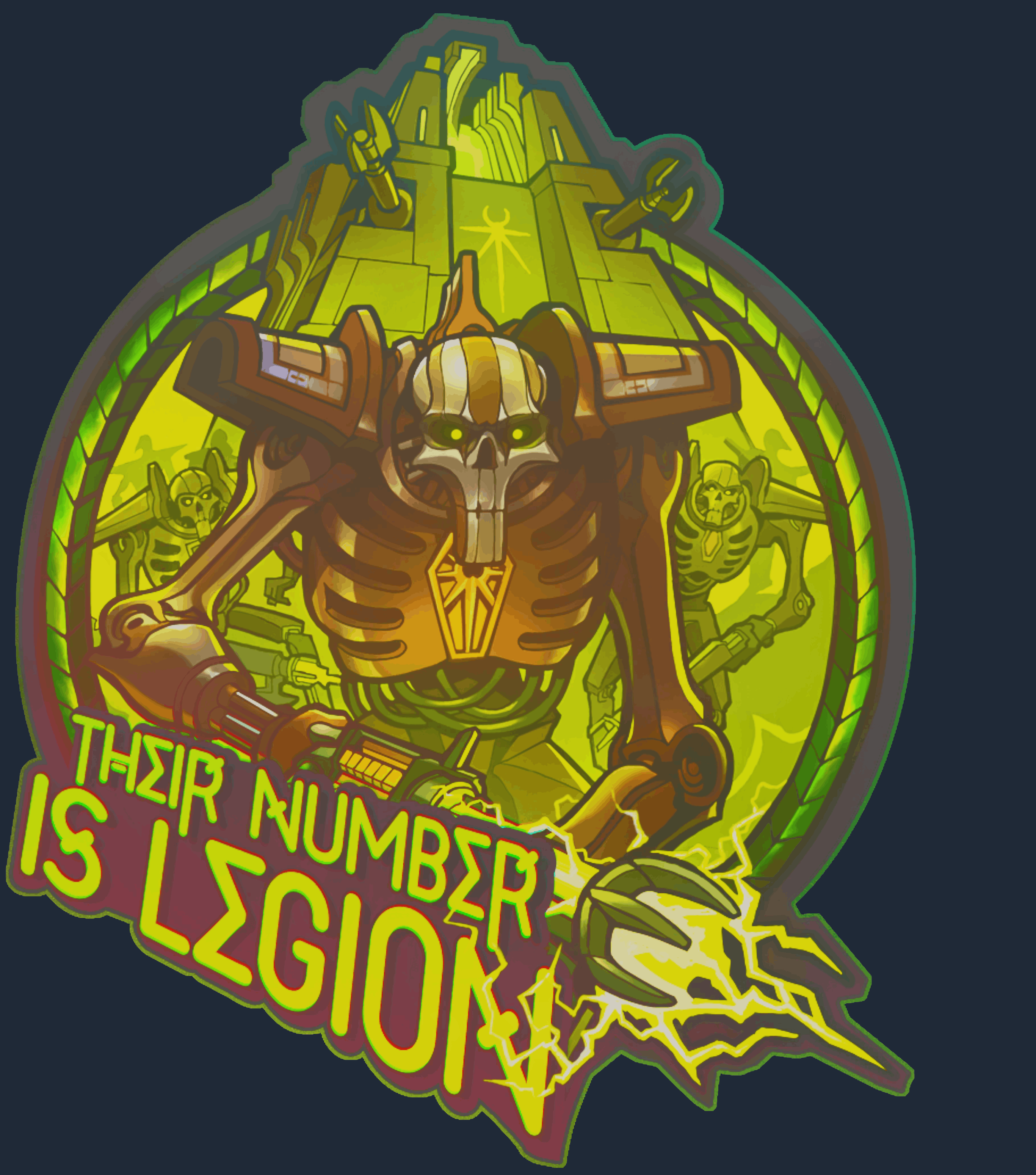 Sticker | Necron Image