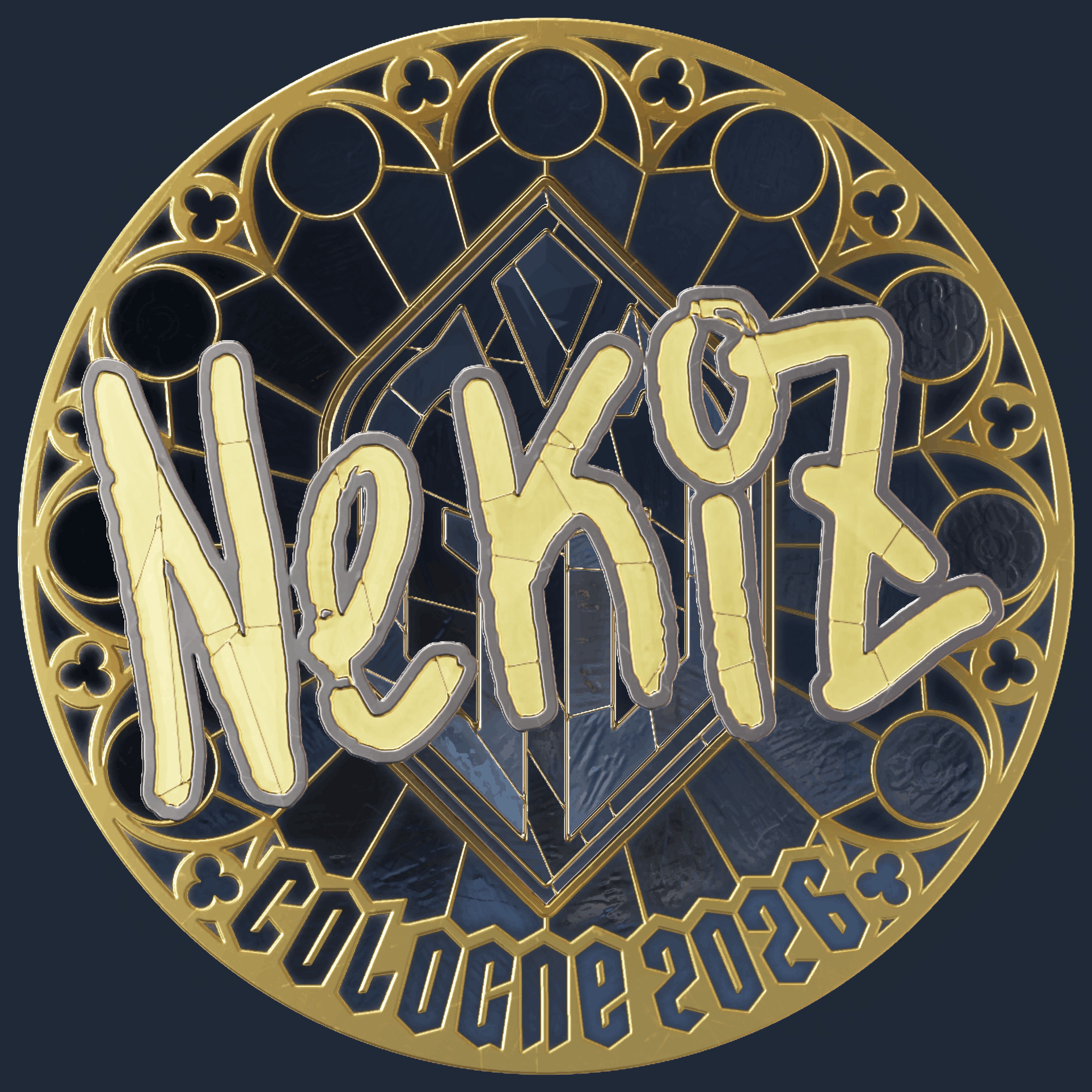 Sticker | NEKiZ (Gold) | Cologne 2026 Image