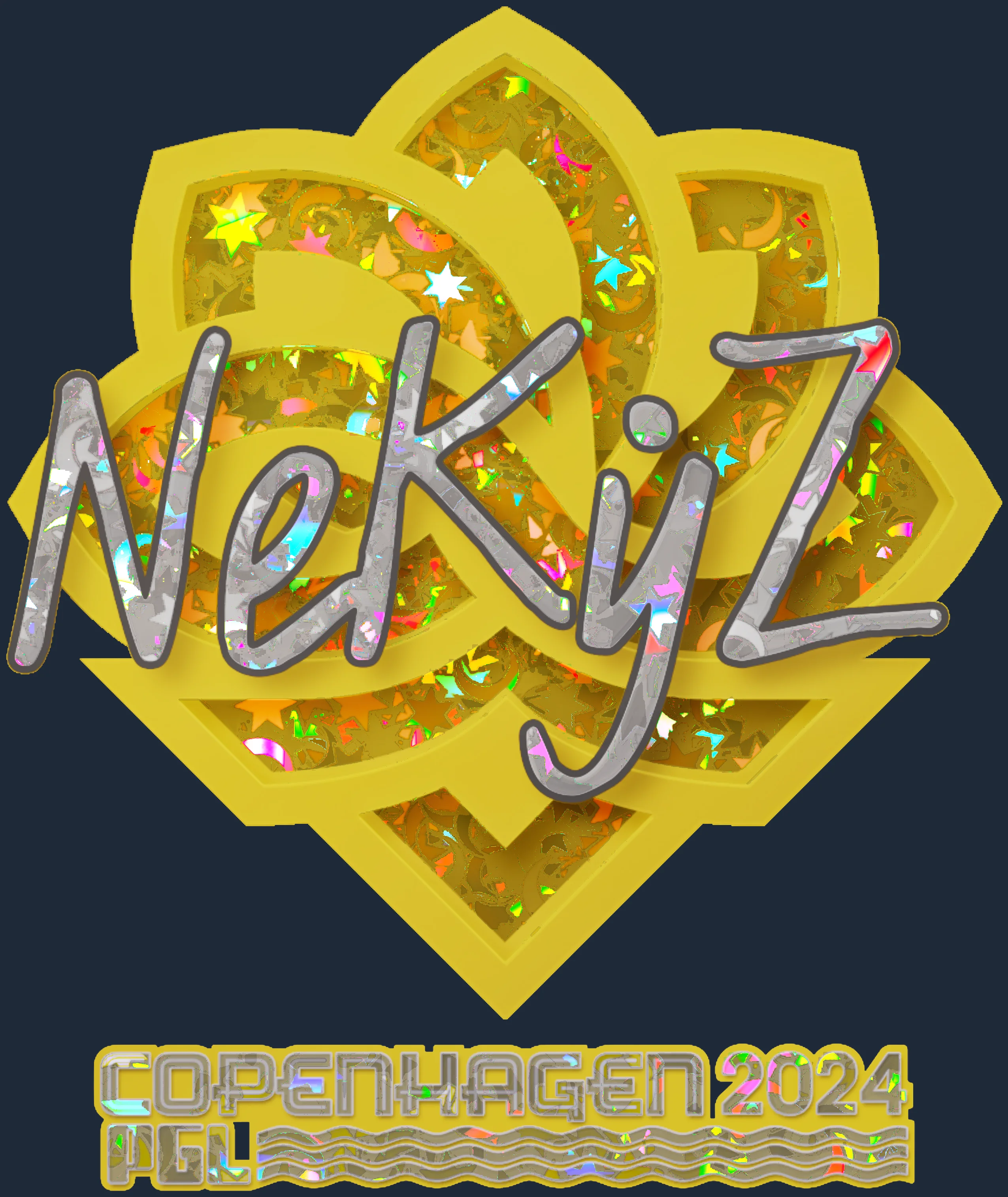 Sticker | NEKiZ (Glitter) | Copenhagen 2024 Image