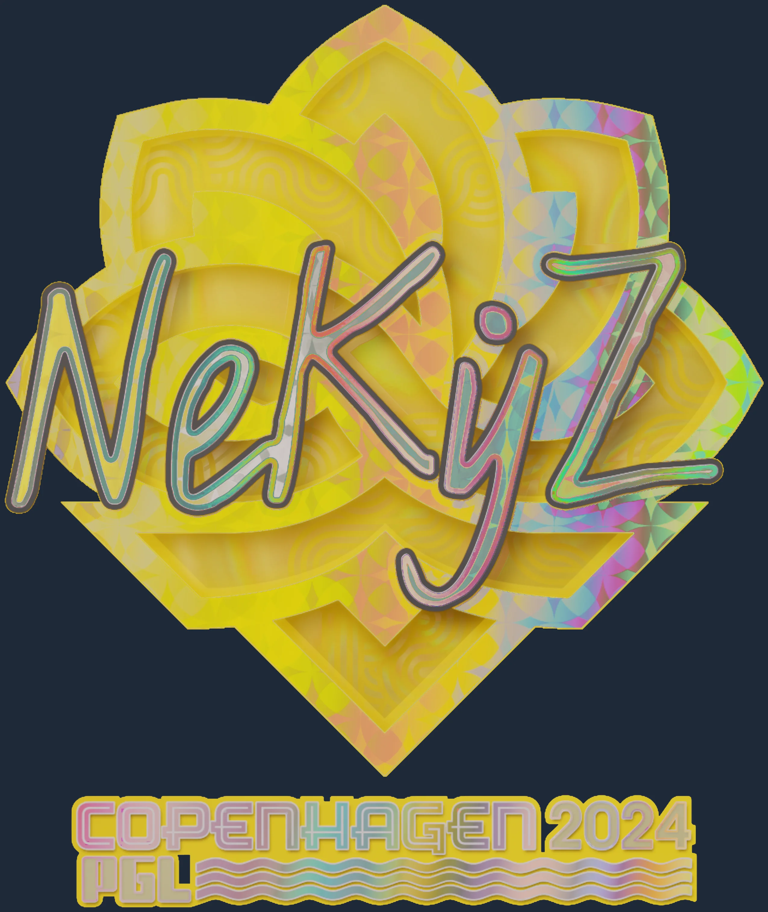Sticker | NEKiZ (Holo) | Copenhagen 2024 Image