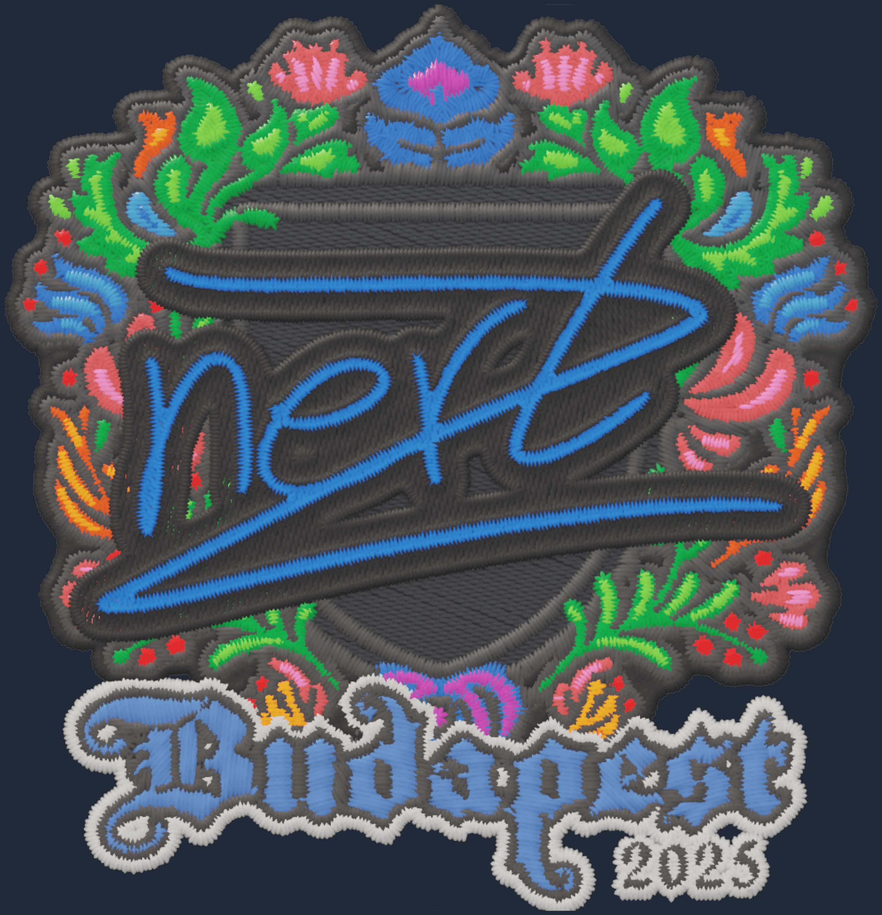 Sticker | NertZ (Embroidered) | Budapest 2025 Image