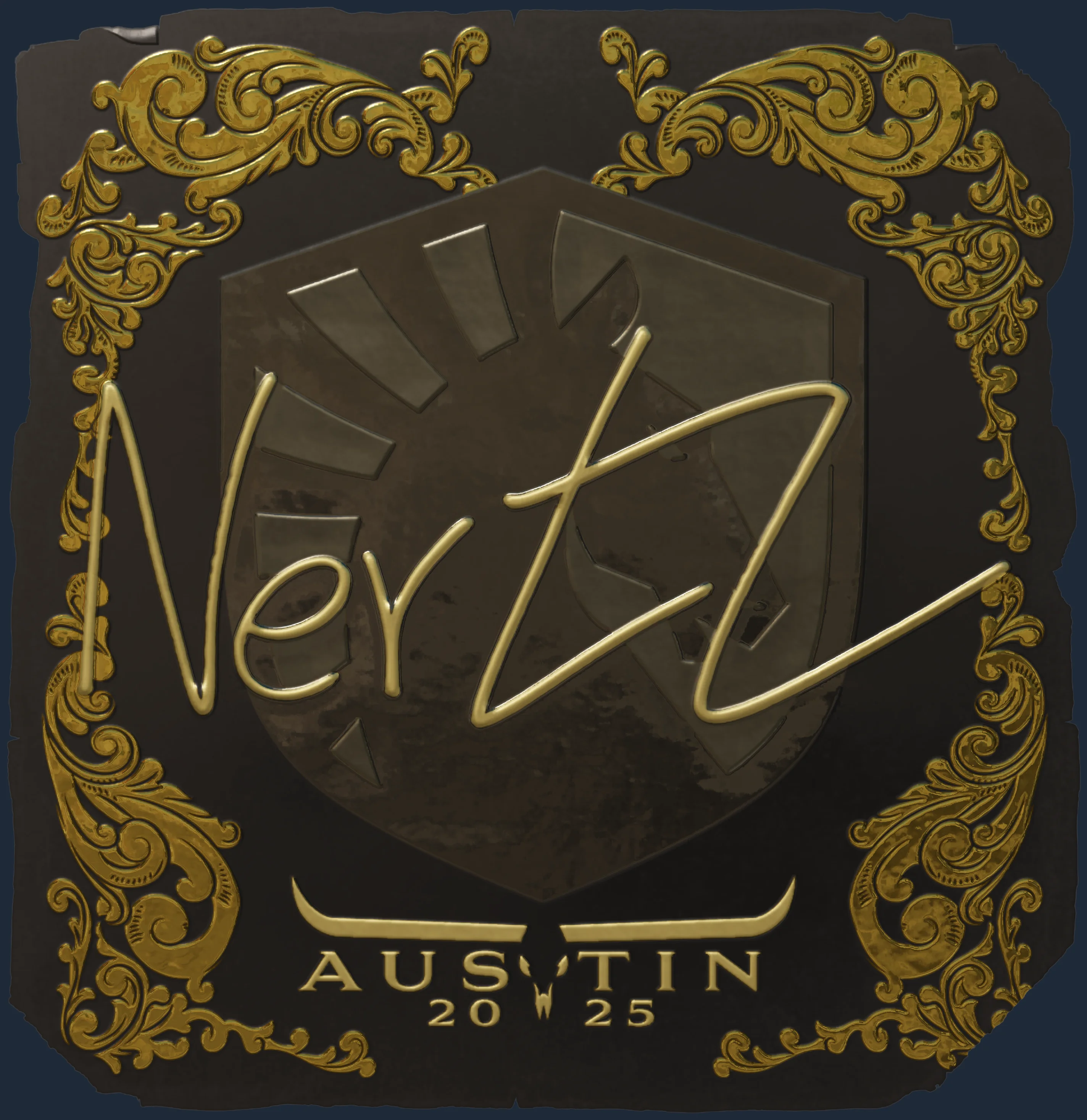 Sticker | NertZ (Gold) | Austin 2025 Image