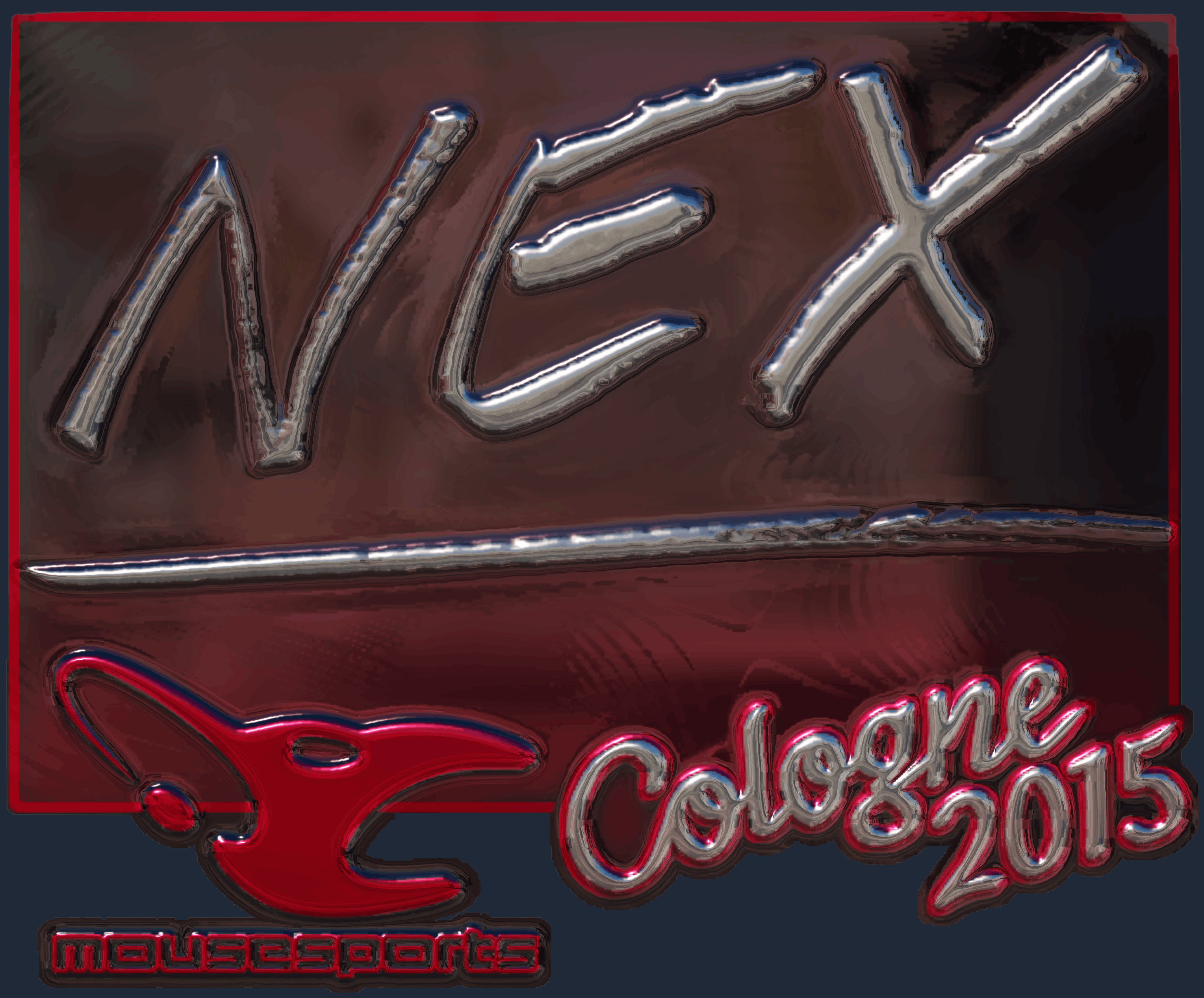 Sticker | nex (Foil) | Cologne 2015 Screenshot